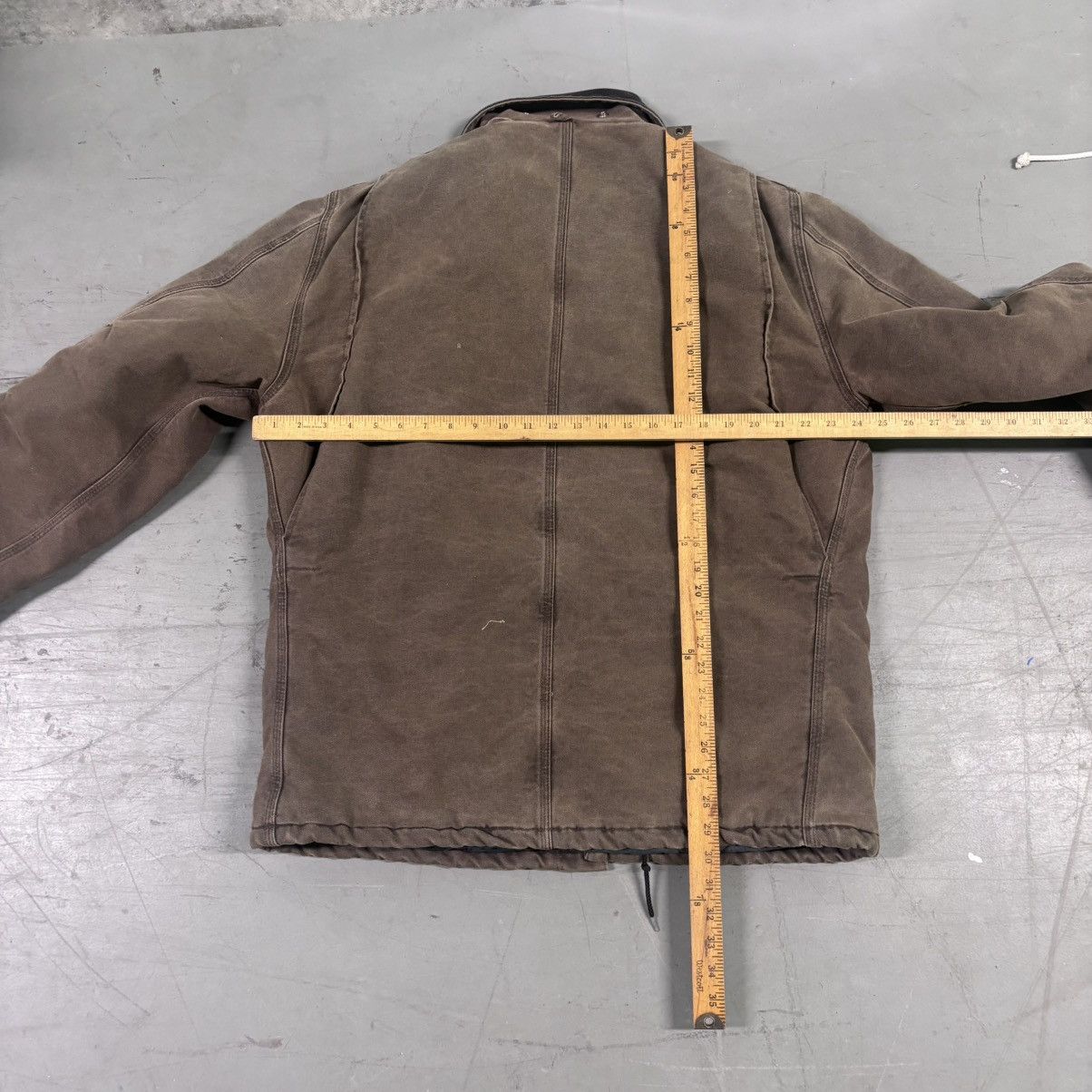 Carhartt × Unsound Rags × Vintage Vintage 90s Faded Thrashed Arctic Carhartt Jacket Lined Size US L / EU 52-54 / 3 - 4 Thumbnail