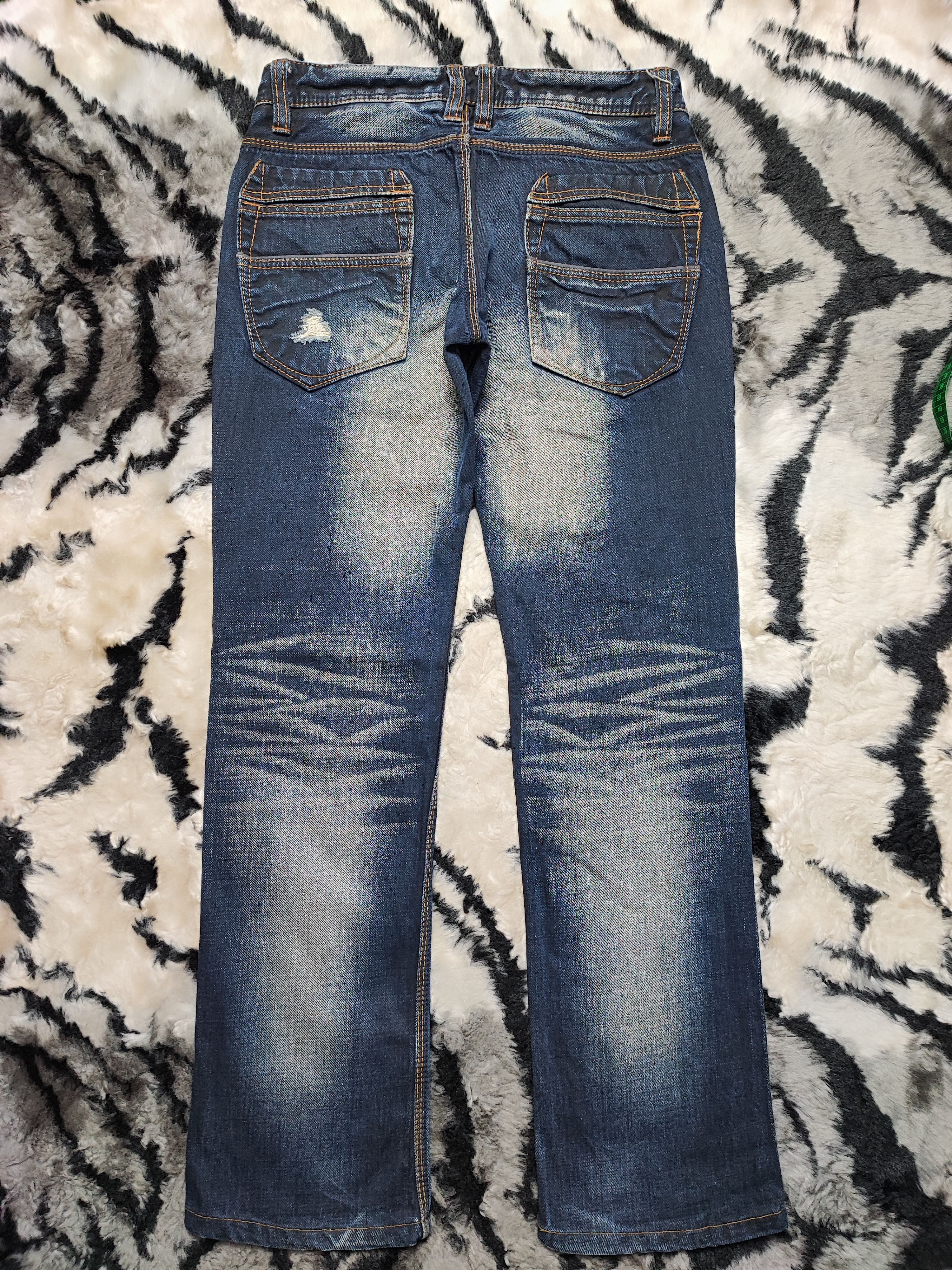 Tornado Mart Nicole Hideaways Rusty Distress Double Knee Size US 29 - 10 Thumbnail