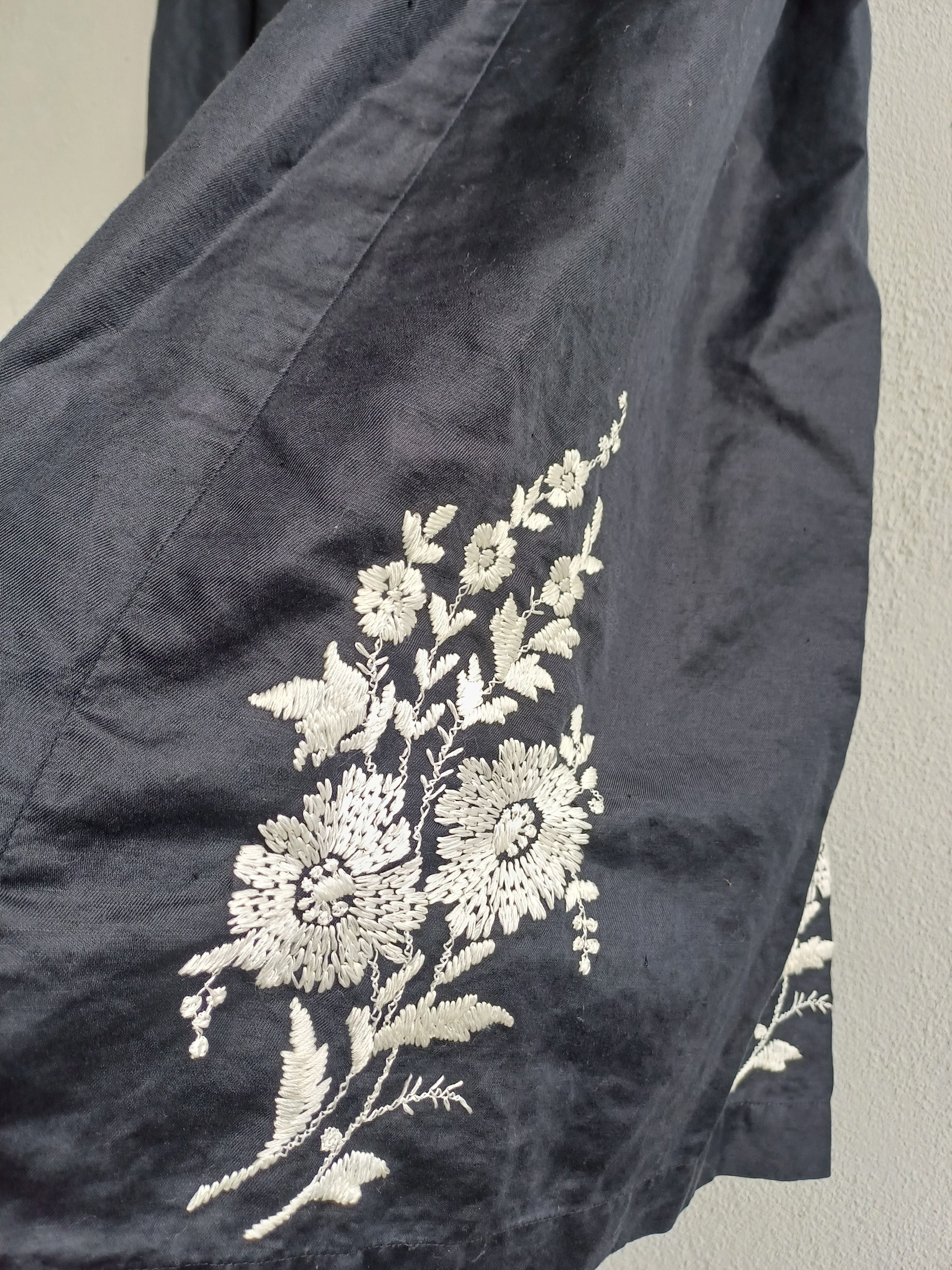 Comme des Garcons × Comme des Garcons Homme Plus AD2001 SS CDG Tricot Maxi Skirt Size 29" - 12 Thumbnail