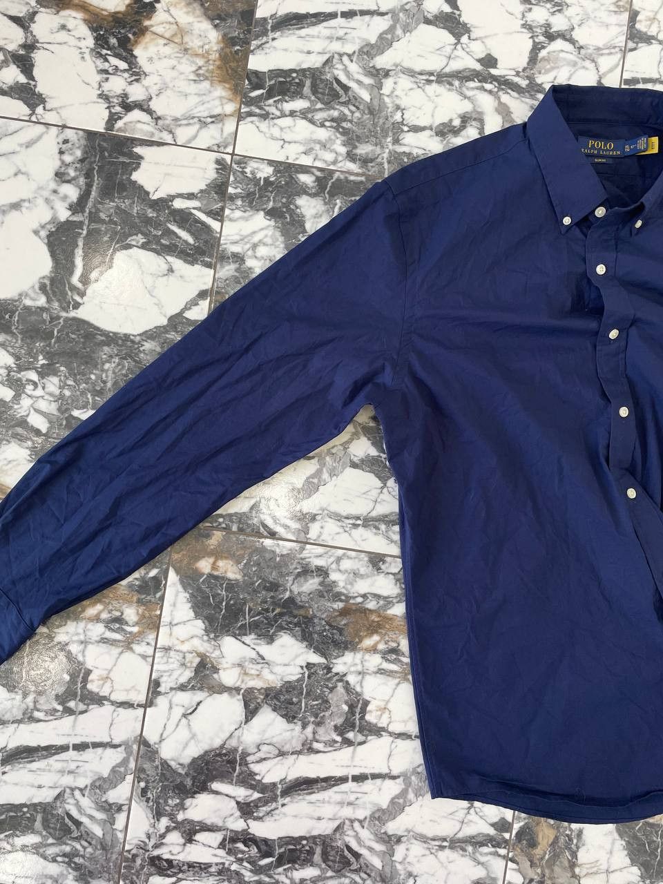 Polo Ralph Lauren Ralph Lauren Men's Slim Fit Cotton Long Sleeve Shirt Size XL Size US XL / EU 56 / 4 - 3 Thumbnail