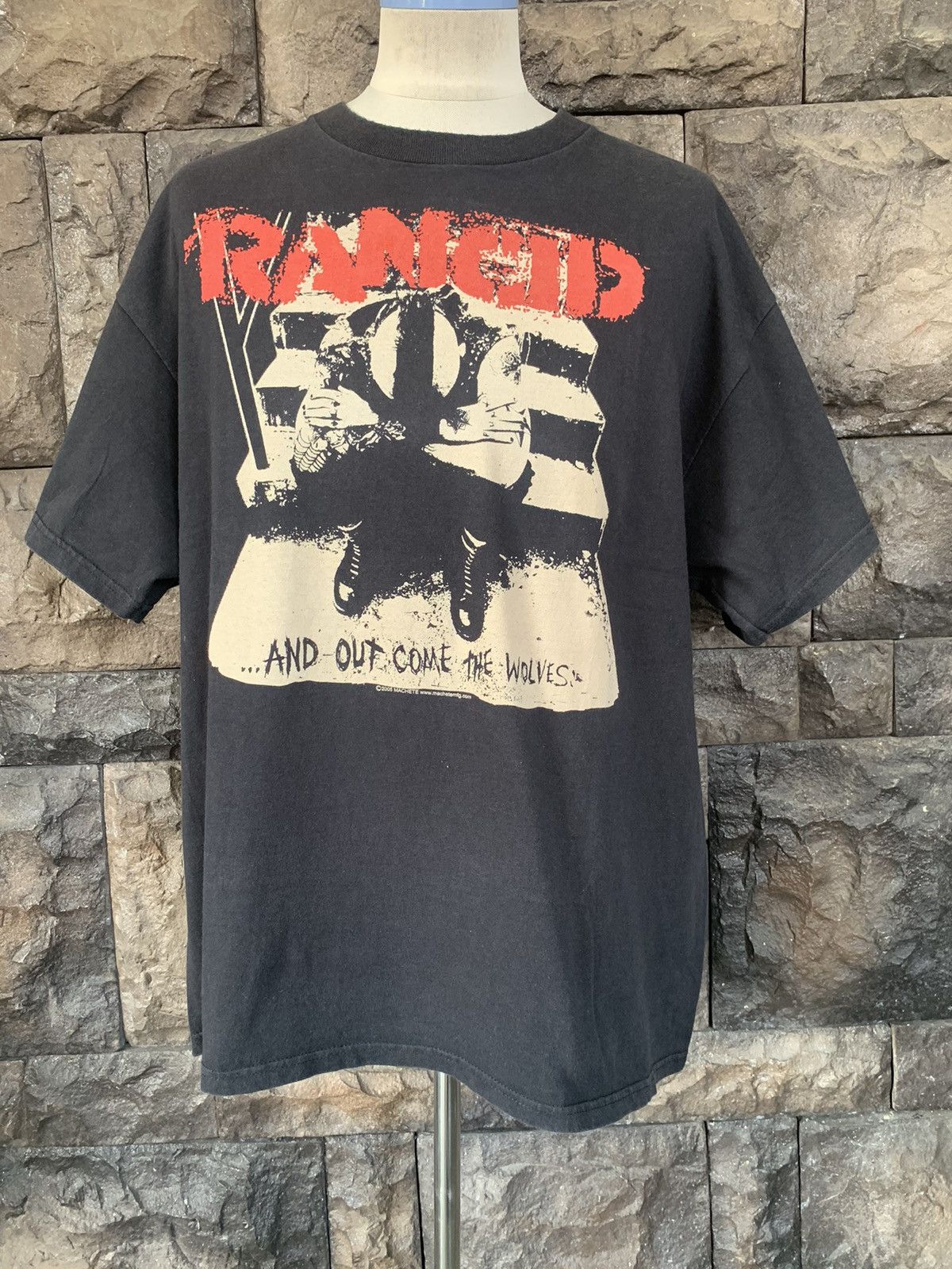 Vintage 2005 Rancid Rock Band T shirt