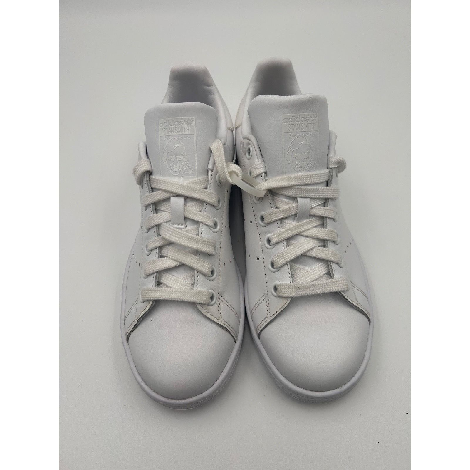 Adidas adidas Stan Smith All White Leather Sneakers Men’s US 6 Size US 6 / EU 39 - 2 Thumbnail