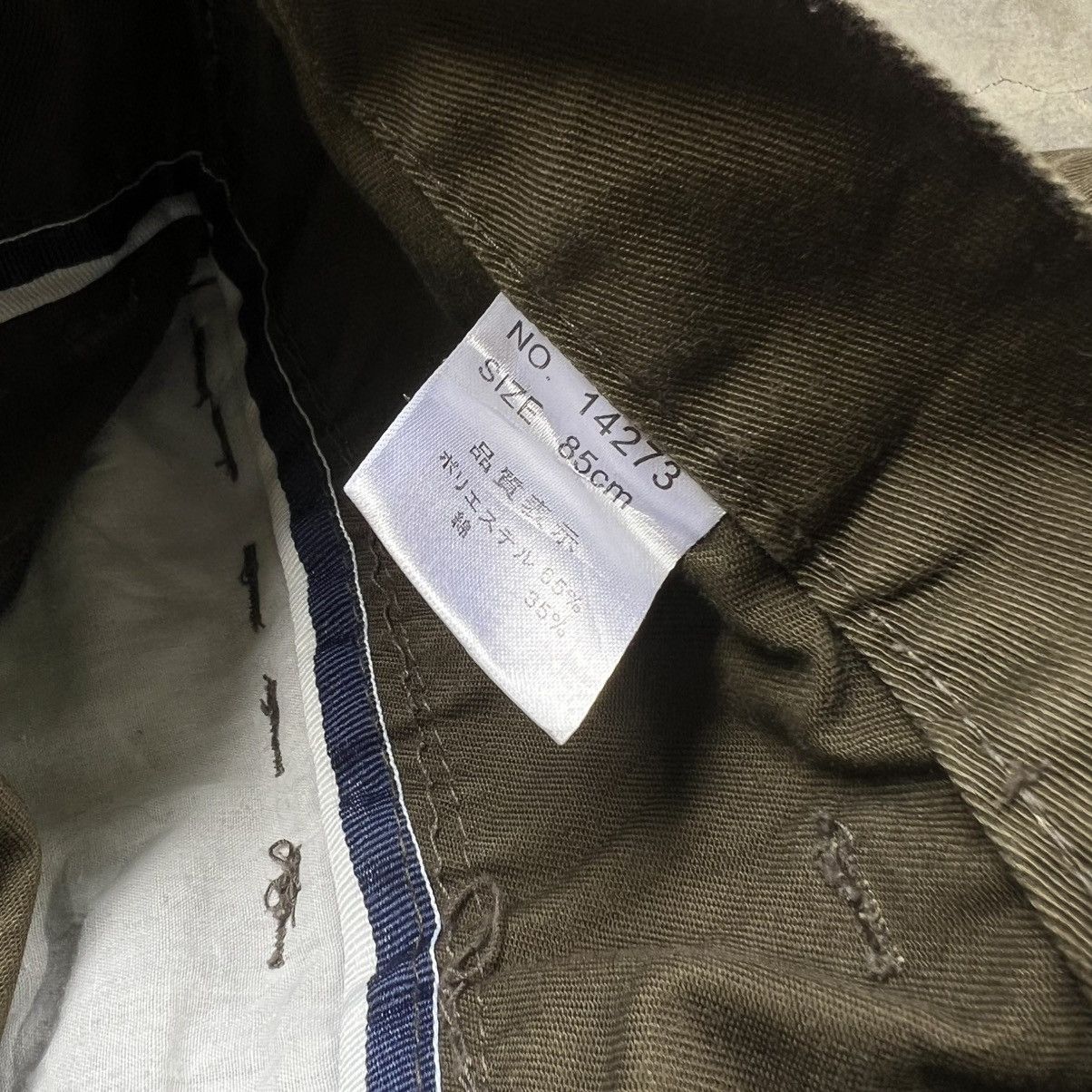 Hysteric Glamour 2000’s Nylaus Vkei Style Double Waist Short Pants Army Size US 32 / EU 48 - 9 Thumbnail