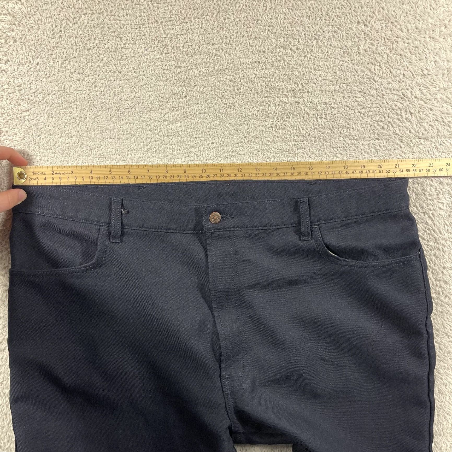 Levi's VINTAGE Levi's Pants Mens 42x30 Black 517 Bootcut Polyester Gold Tab Western Y2K Jeans Trousers Mens Size US 42 / EU 58 - 6 Thumbnail