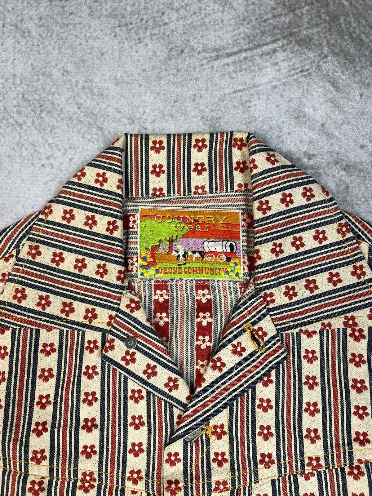 Hysteric Glamour 1990s Ozone Community Country Wear Trucker Jacket Size ONE SIZE - 5 Thumbnail