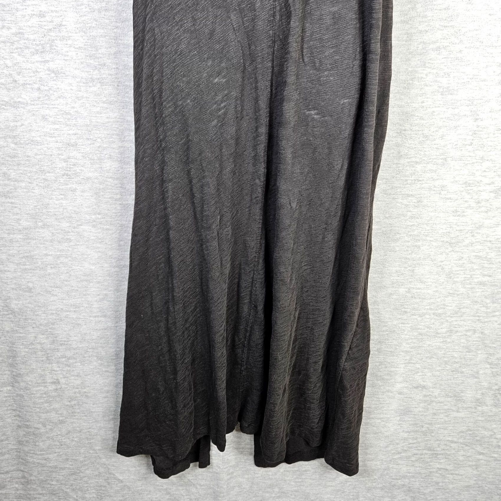 Vintage ATM Halter Dress Women’s Black Cotton Midi S Dress Size S / US 4 / IT 40 - 3 Thumbnail