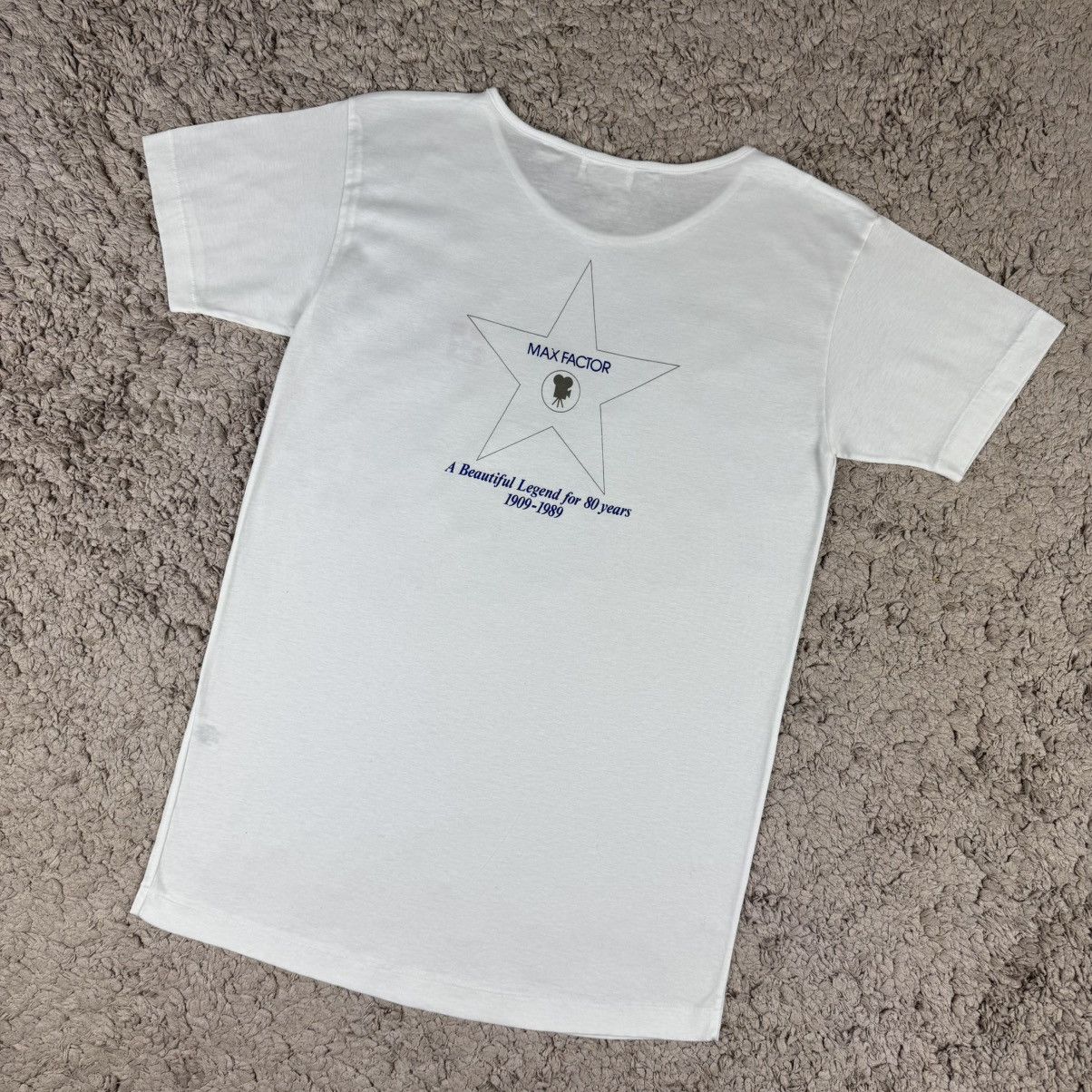 Japanese Brand Vintage Japanese Brand Max Factor Star T-shirt Size US M / EU 48-50 / 2 - 4 Thumbnail