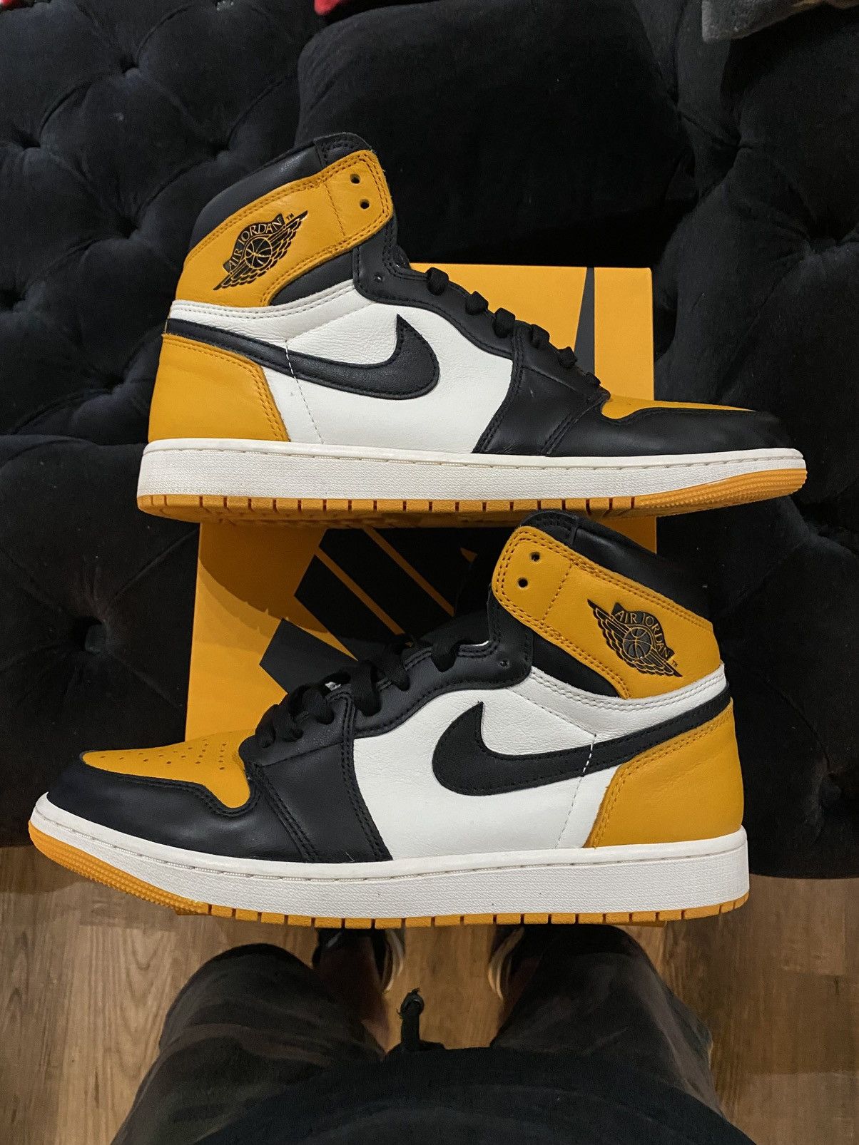 Nike Air Jordan High Taxi 555088-711 Men Size 12 Used