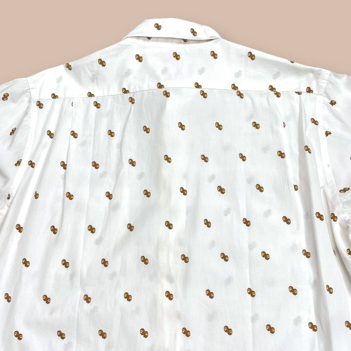 Bape OG2000's Bape Double Ape Head Button-up shirt Size US M / EU 48-50 / 2 - 11 Thumbnail