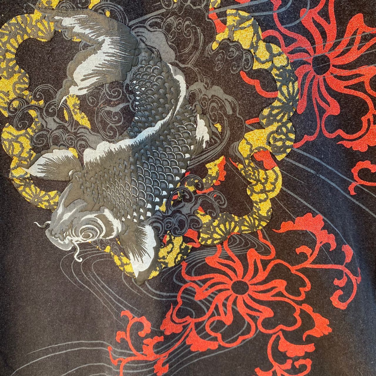 Japanese Brand Vintage Fish Koi Japanese Brand Tshirt Size US L / EU 52-54 / 3 - 7 Thumbnail