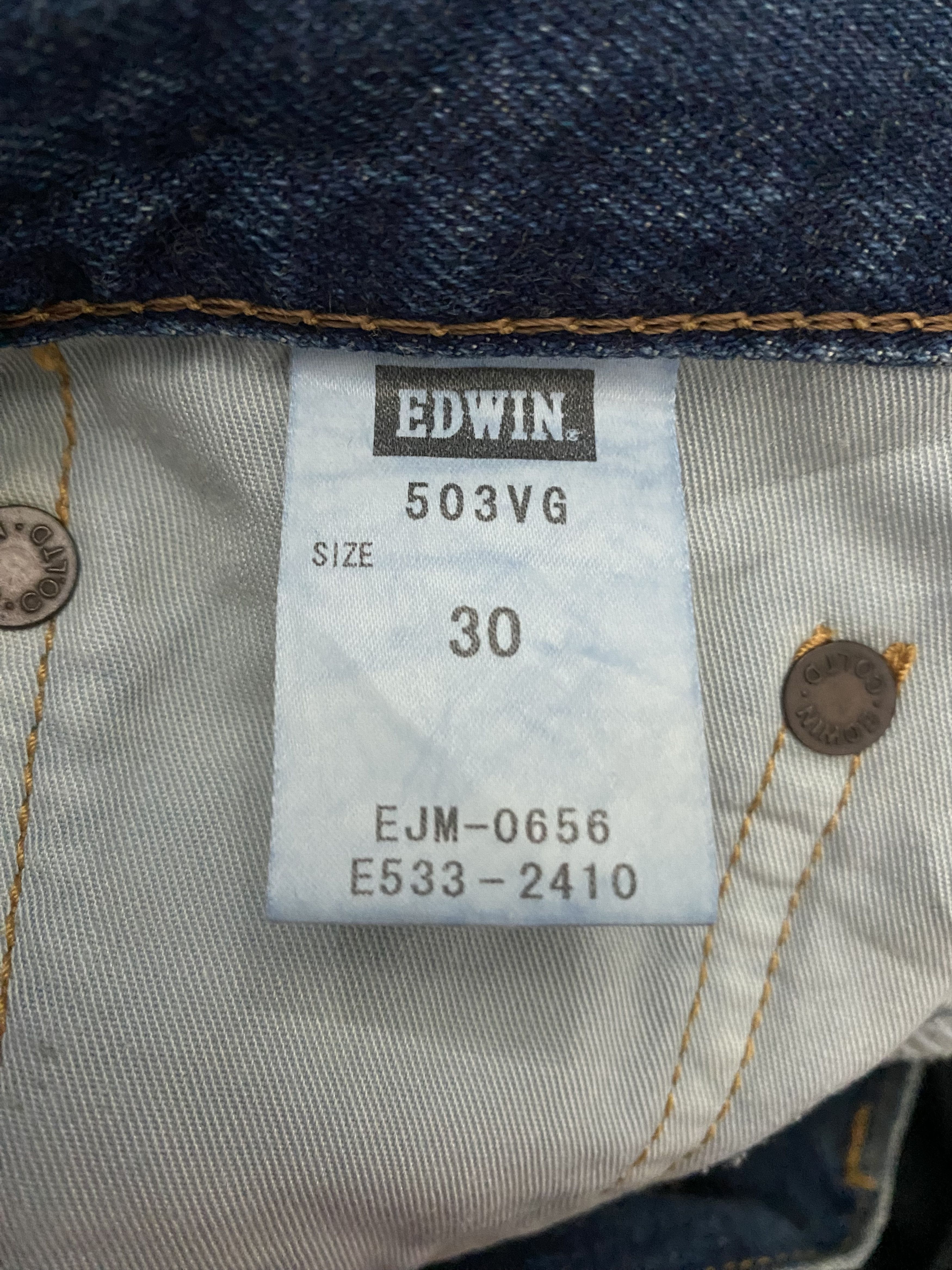 Edwin Vtg Edwin 503VG Jeans Size US 32 / EU 48 - 6 Thumbnail