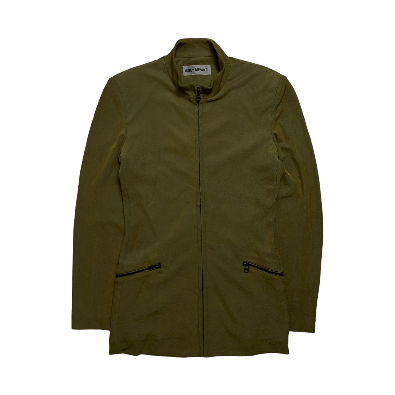 Issey Miyake Women Zip Jacket