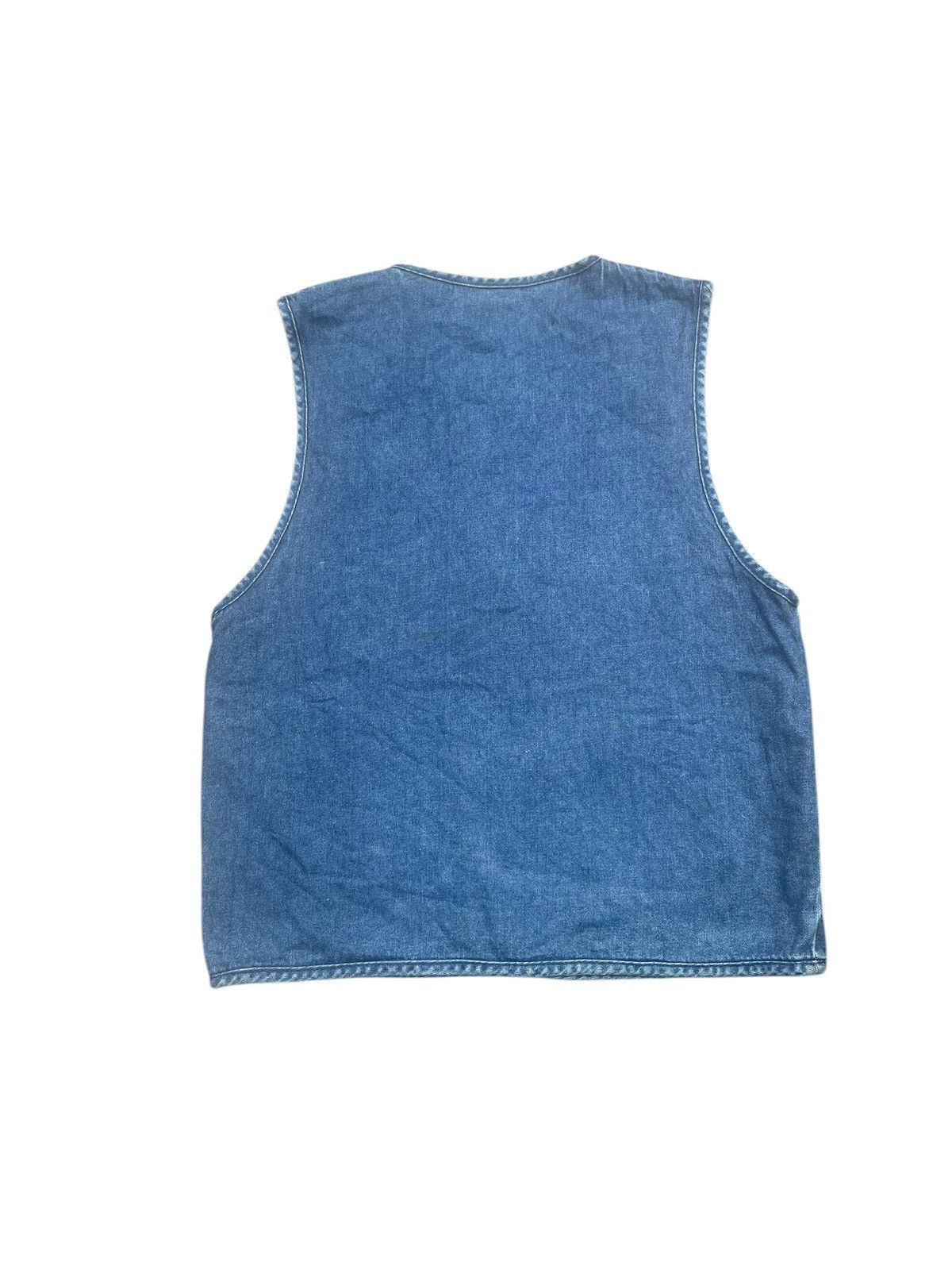 Japanese Brand Virgin Voyage Denim Vest Size US M / EU 48-50 / 2 - 5 Thumbnail
