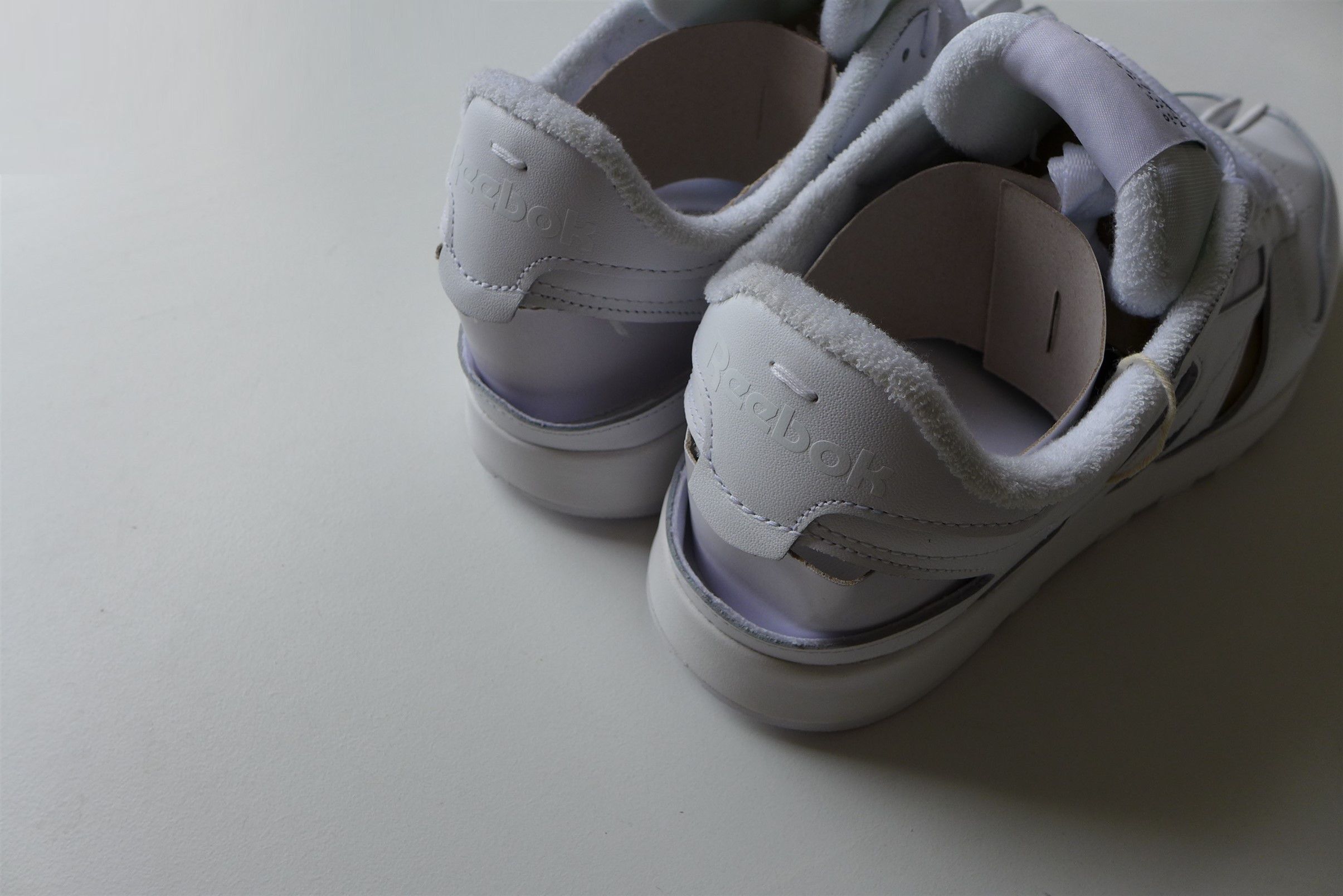 Maison Margiela × Reebok Magiela x Reebok Tabi White Classic Leather DQ Sneakers Size US 13 / EU 46 - 5 Thumbnail