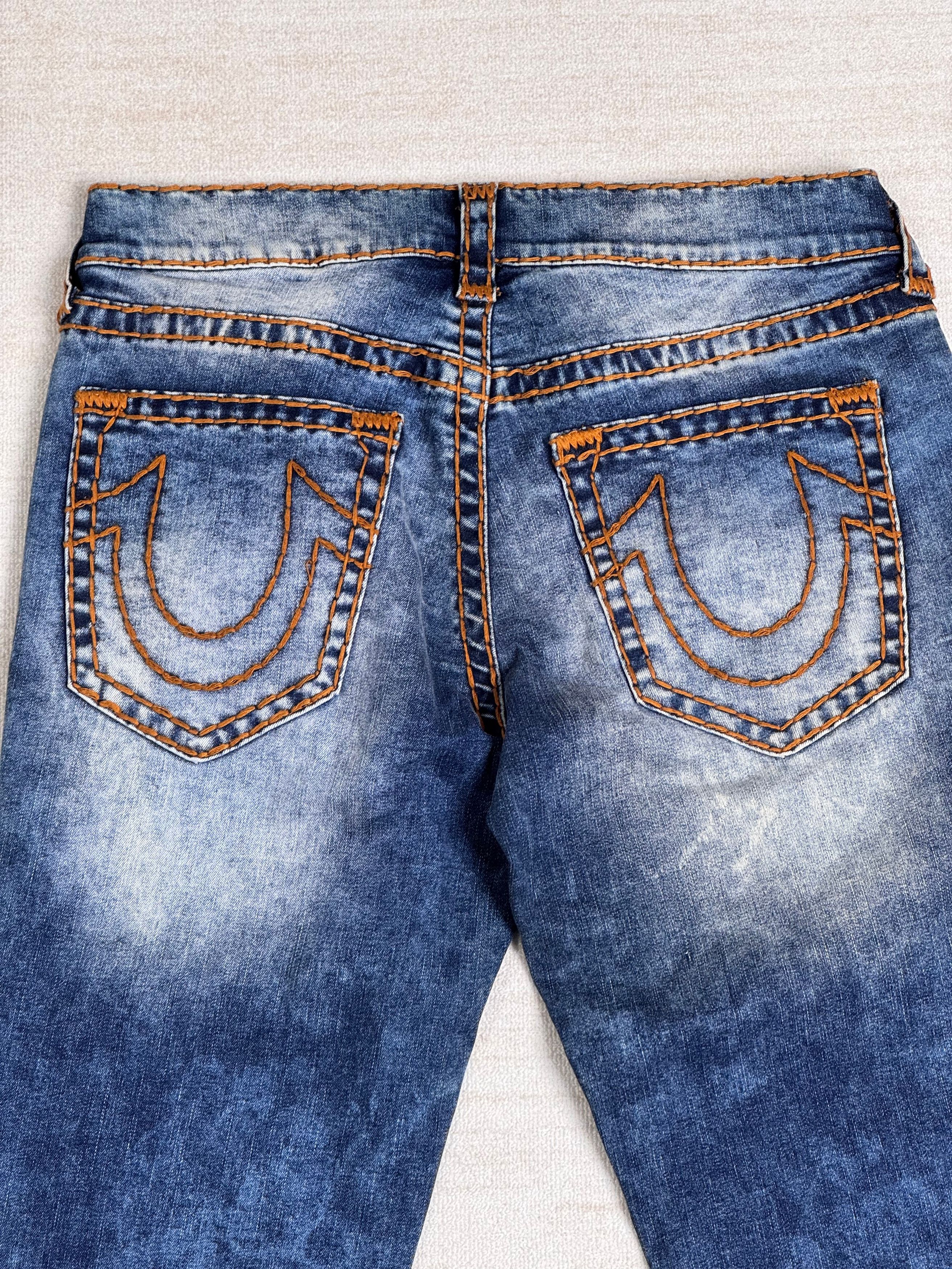 True Religion SAMPLE* True Religion Thick Stitch Jeans Size 32 Size US 32 / EU 48 - 2 Thumbnail