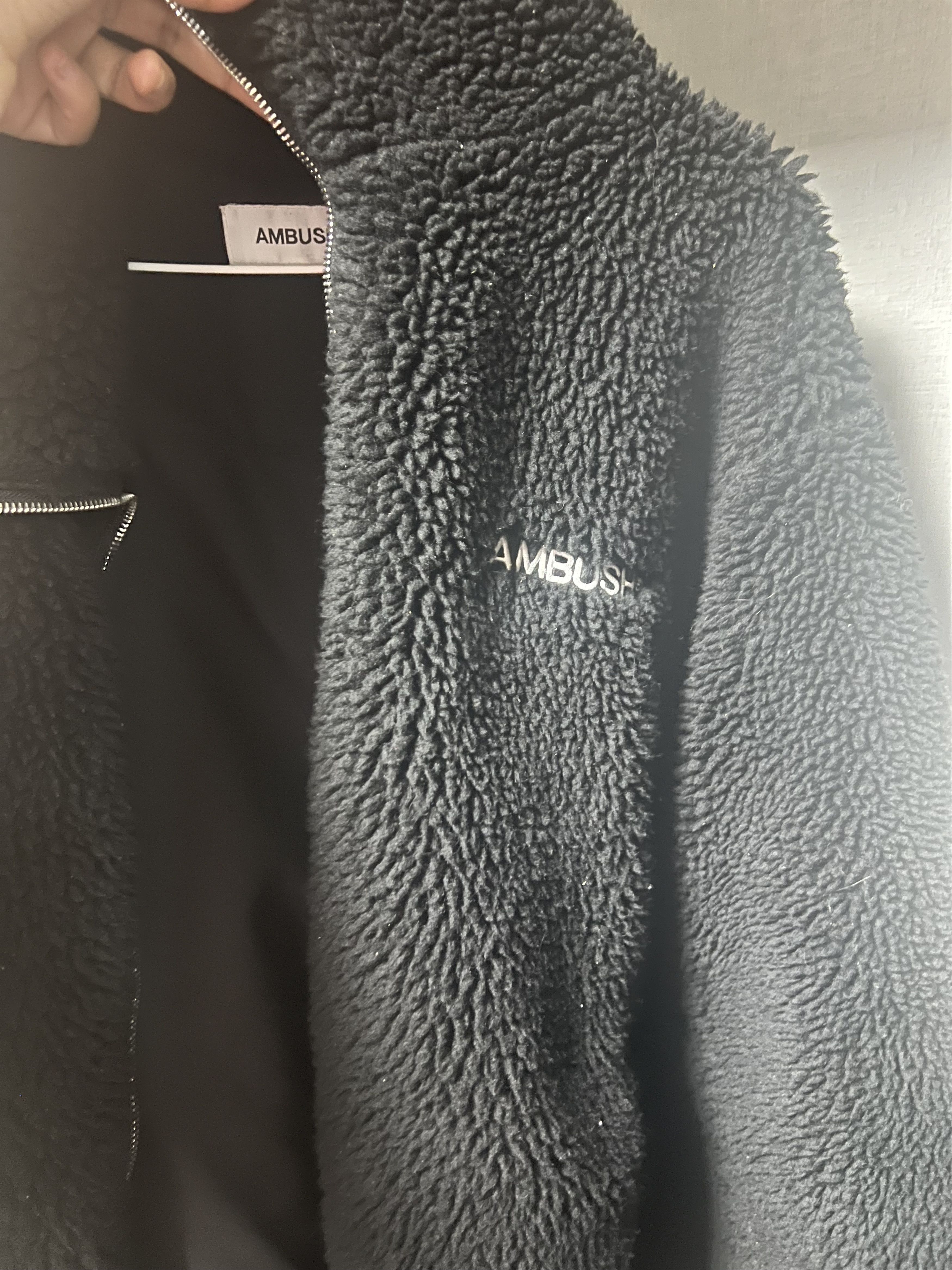 Ambush Design AMBUSH WOOL FLEECE SHERPA JACKET Size US M / EU 48-50 / 2 - 6 Thumbnail