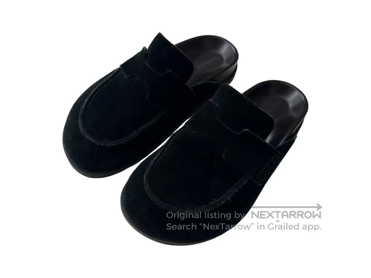 Hermes Hermes Black Birkenstock Sandals| Size US 6 / IT 36 - 1 Thumbnail