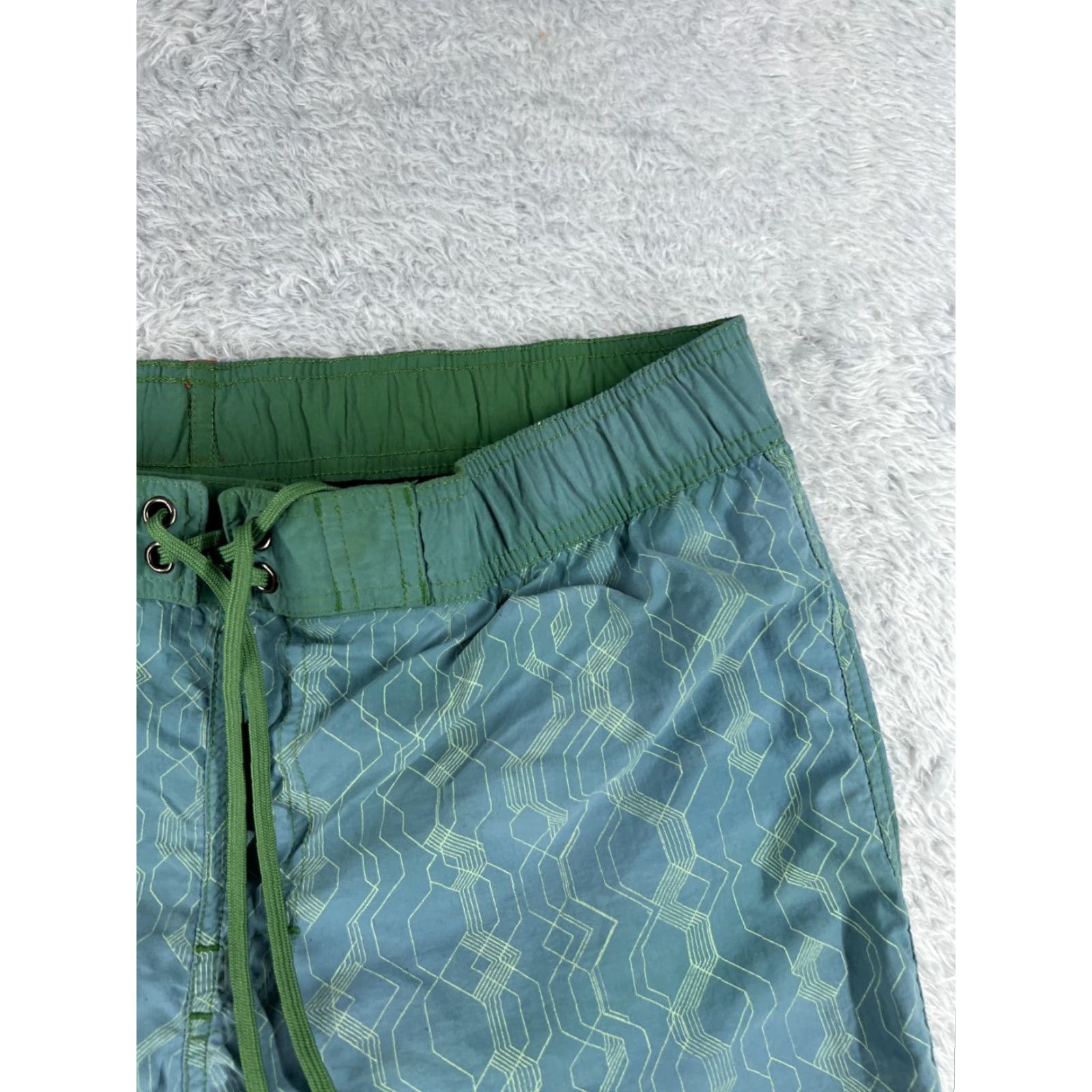 The North Face The North Face Swim Trunks Men S Blue Nylon Shell Lined Board Shorts Mens Sports Swimwear Blue Striped 90s? Size US 29 - 5 Thumbnail