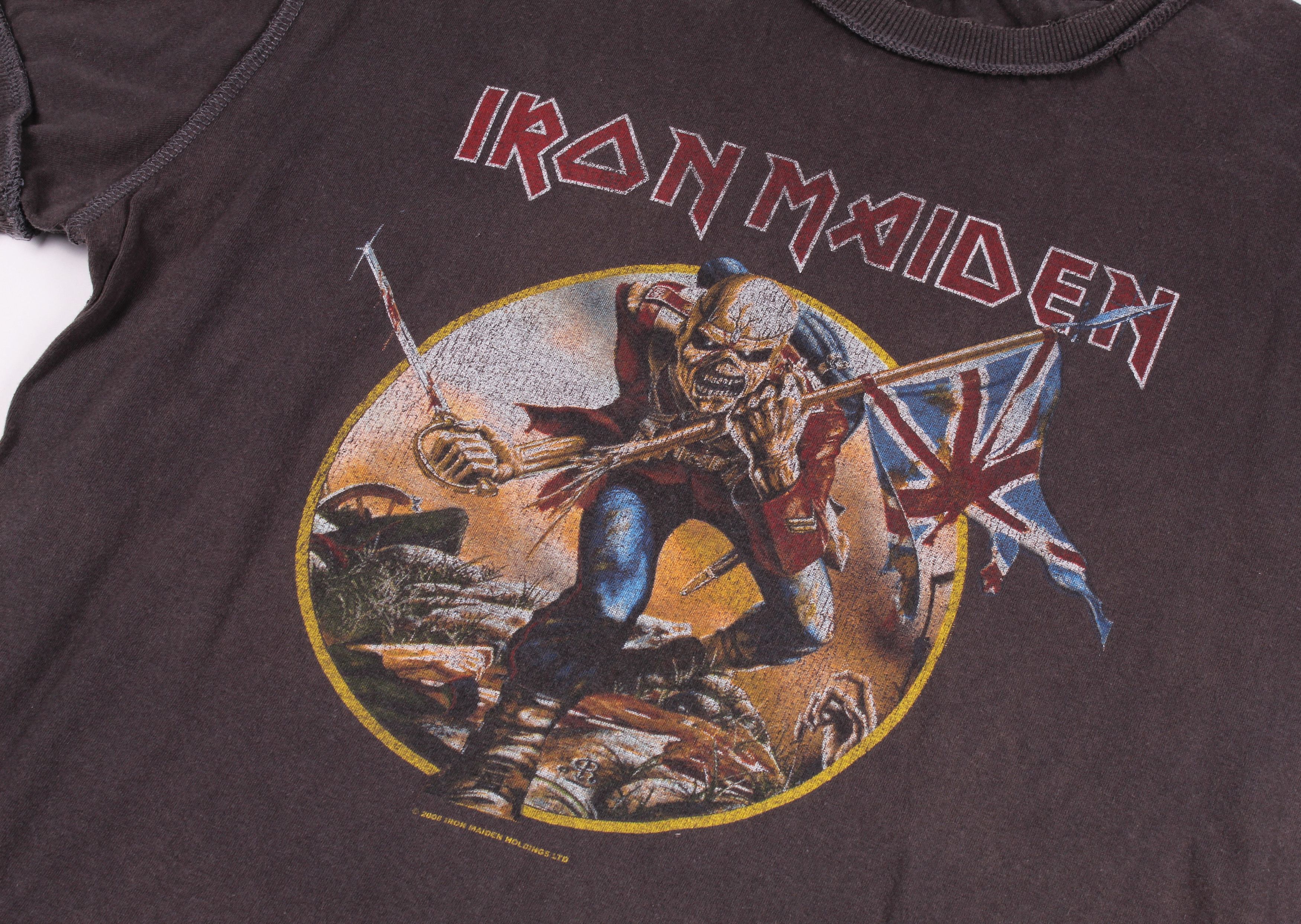 Amplified × Band Tees Iron Maiden Amplified 2008 Vintage Rock T-shirt Size US M / EU 48-50 / 2 - 3 Thumbnail