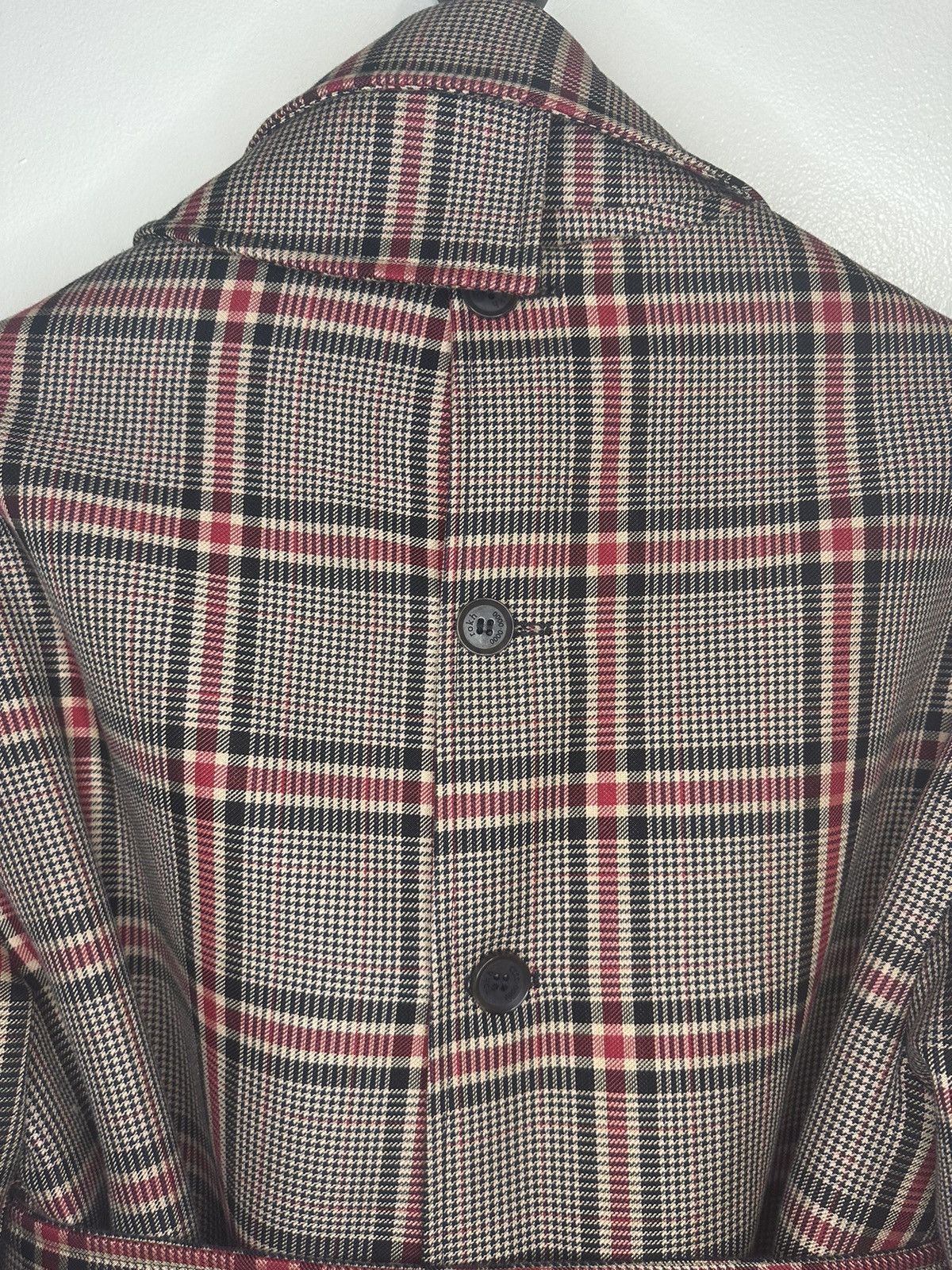 rokh Rokh Tartan Layered Coat Size M / US 6-8 / IT 42-44 - 8 Thumbnail
