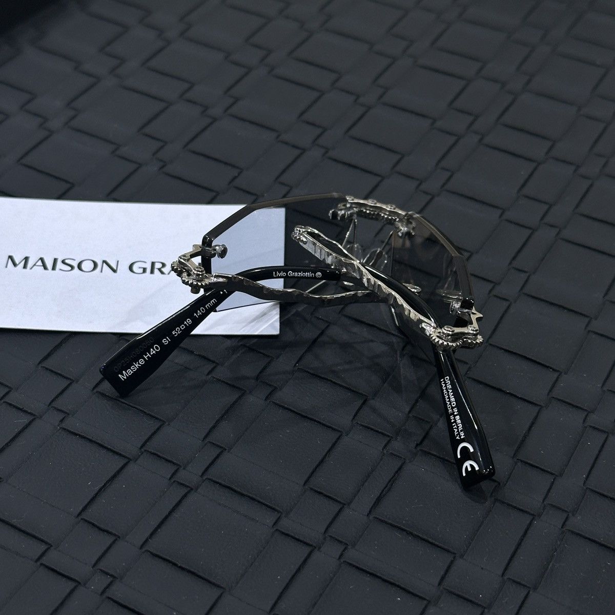 Kuboraum KUBORAUM H40 SI SUNGLASSES - FOLDABLE GLASSES Size ONE SIZE - 1 Thumbnail