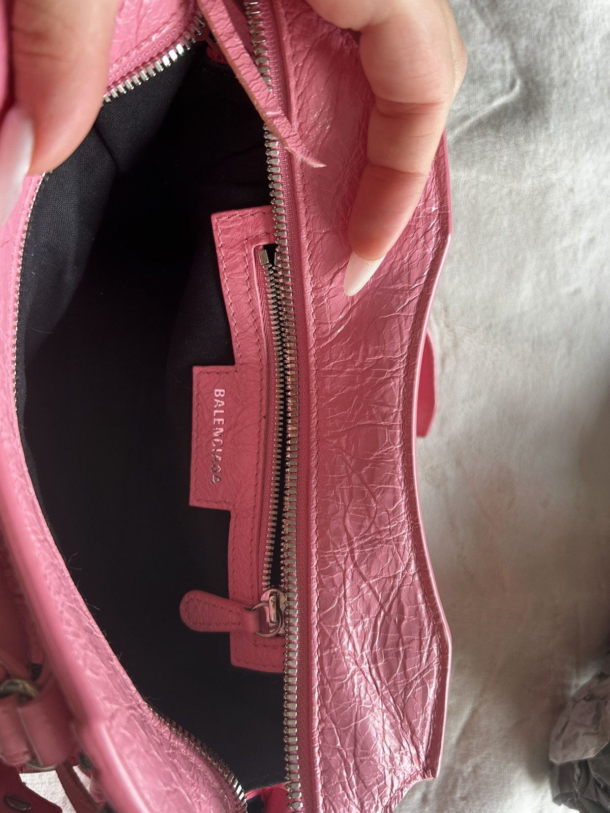 Balenciaga Balenciaga “Le Cagole” Sweet Pink Crossbody Bag Size ONE SIZE - 5 Thumbnail