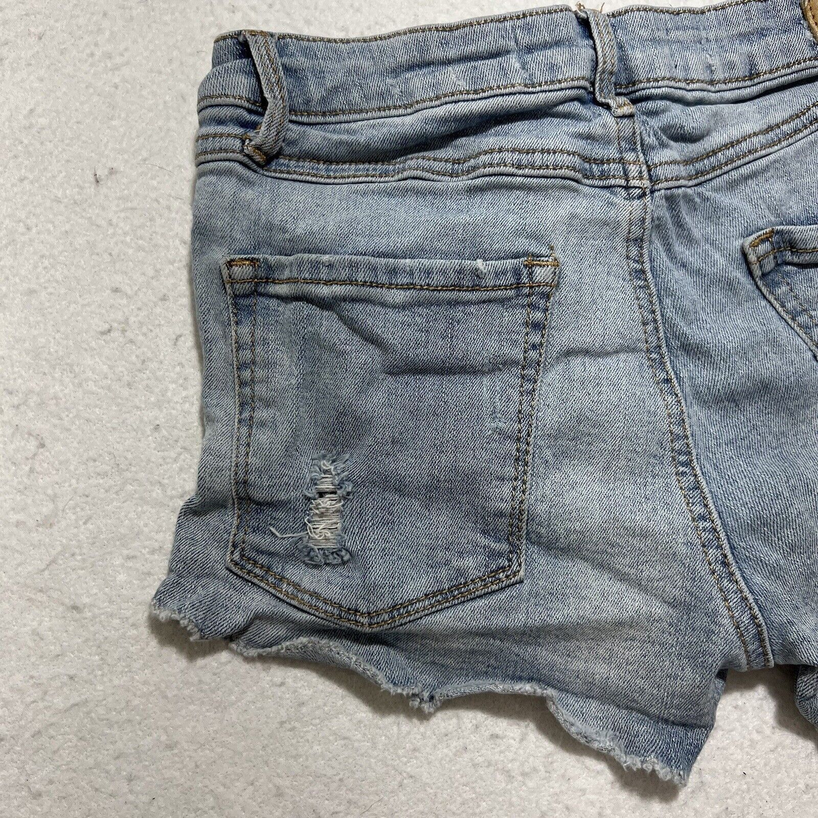 Rsq RSQ Jeans Mid Rise Denim Shorts 2" Inseam Ripped Distressed Size 25" / US 0 / IT 36 - 6 Thumbnail