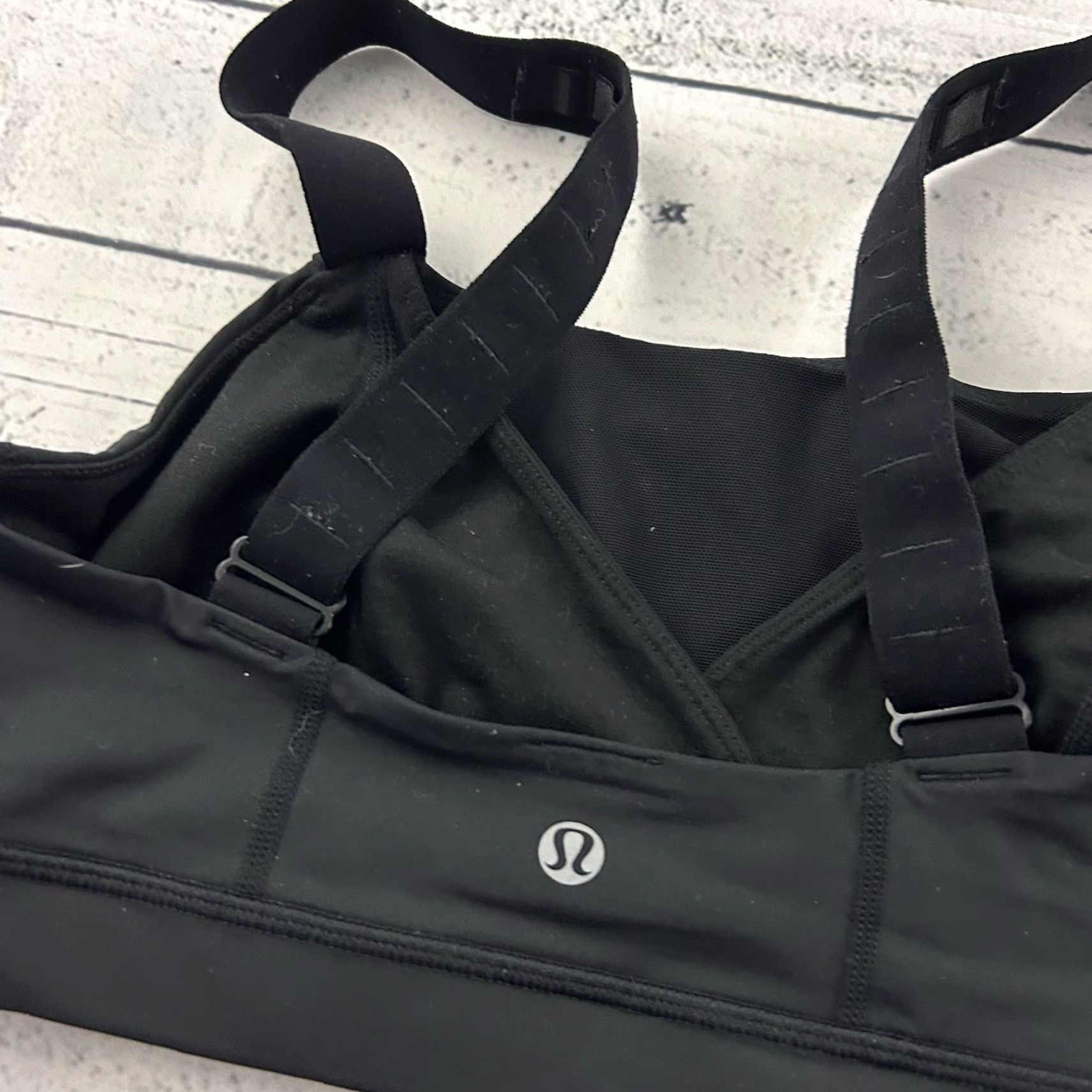 Lululemon Lululemon Sports Bra Women's 8 Black Womens Size ONE SIZE - 3 Thumbnail