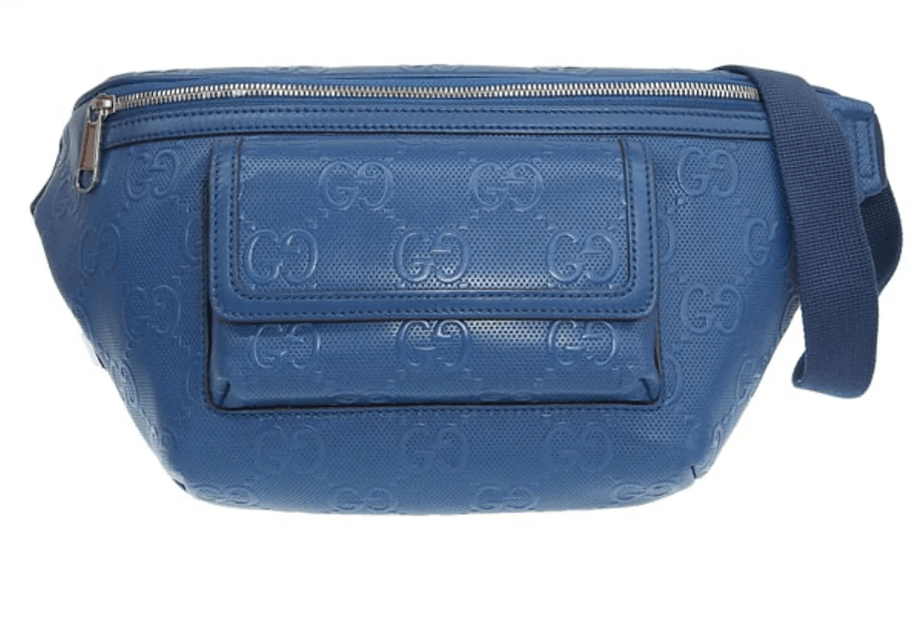 Gucci o1s1wg110225 Size: OS / Belt Bag in Blue Size ONE SIZE - 2 Thumbnail
