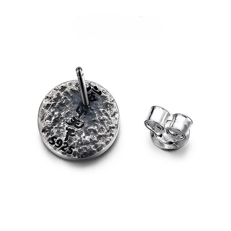 Jewelry Modern Earrings One Pairs Chrome Jewelry Size ONE SIZE - 4 Thumbnail