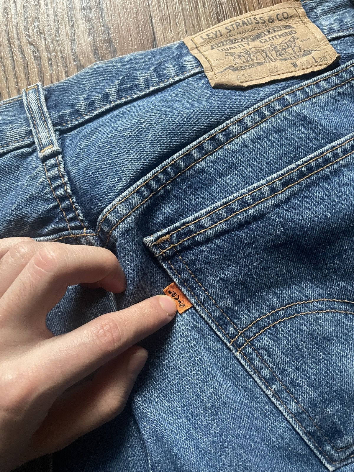 Levi's Vintage Levis 615 Orange Tab 90s Jeans Size US 36 / EU 52 - 6 Thumbnail