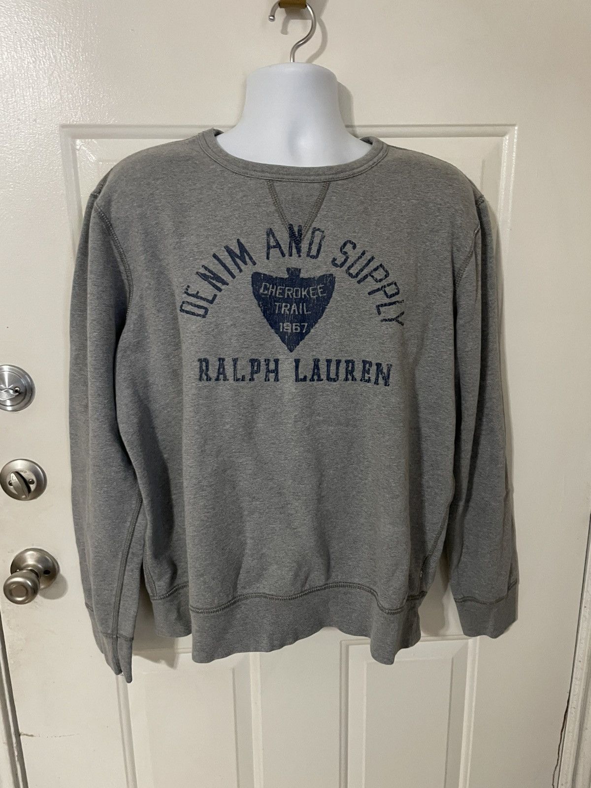 Denim & Supply Ralph Lauren Cherokee Trail 1967 Sweatshirt Size US XL / EU 56 / 4 - 1 Thumbnail