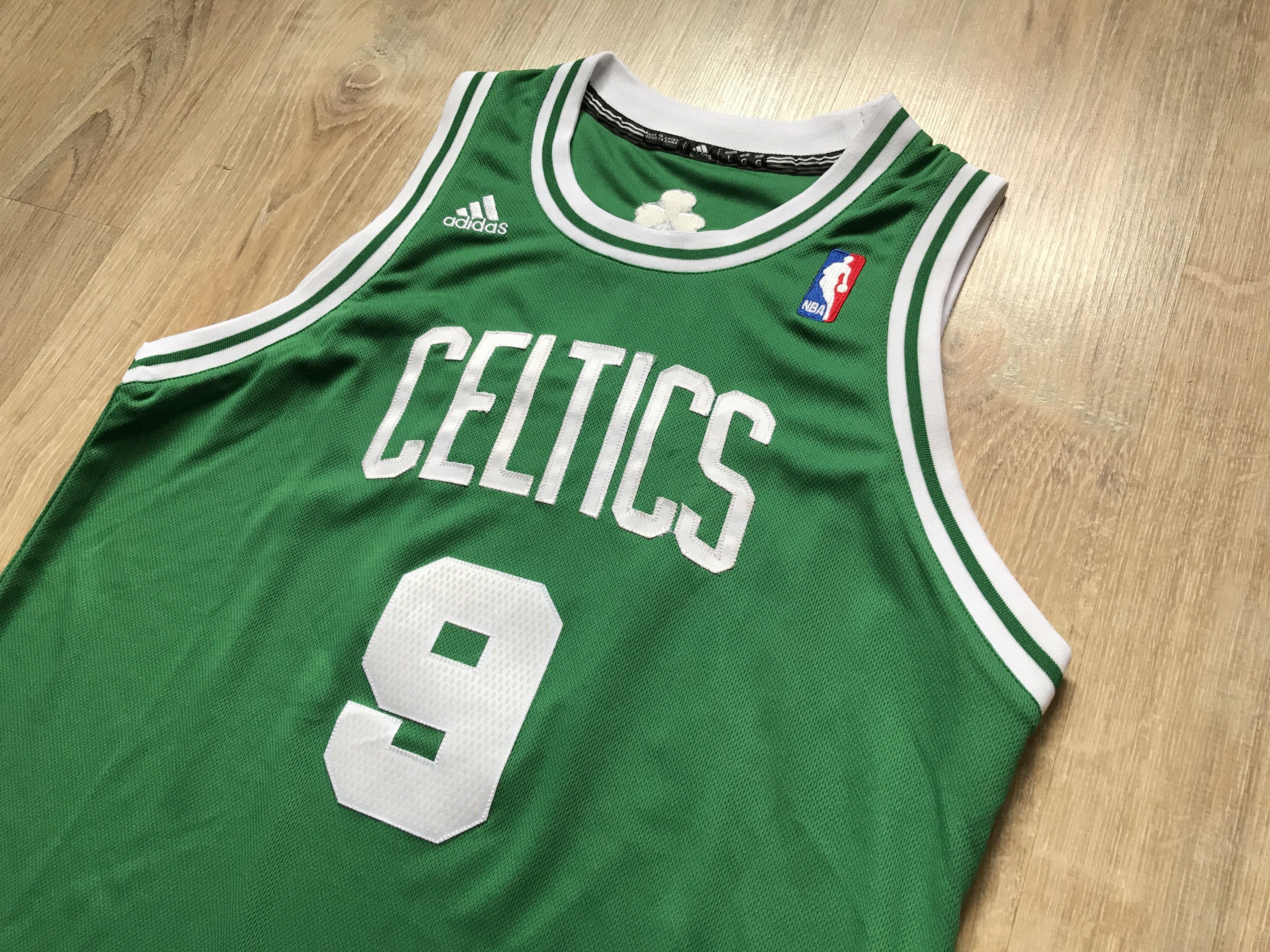 Adidas × NBA × Vintage Adidas Vintage Boston Celtics Rajon Rondon #9 Jersey Size US L / EU 52-54 / 3 - 2 Thumbnail