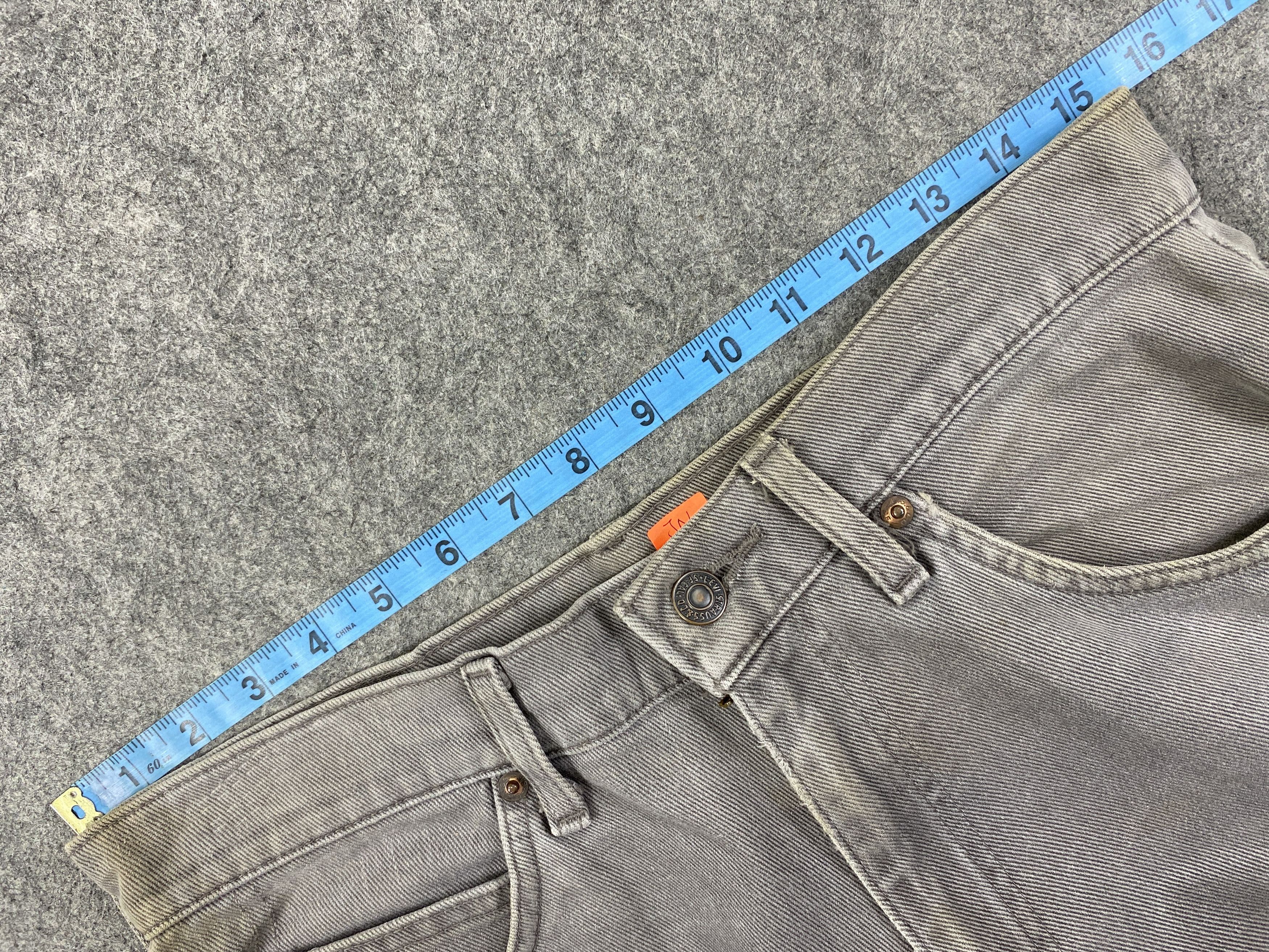 Levi's Light Grey Vintage Levi's 607 Orange Tab Denim -JN2010 Size US 30 / EU 46 - 5 Thumbnail