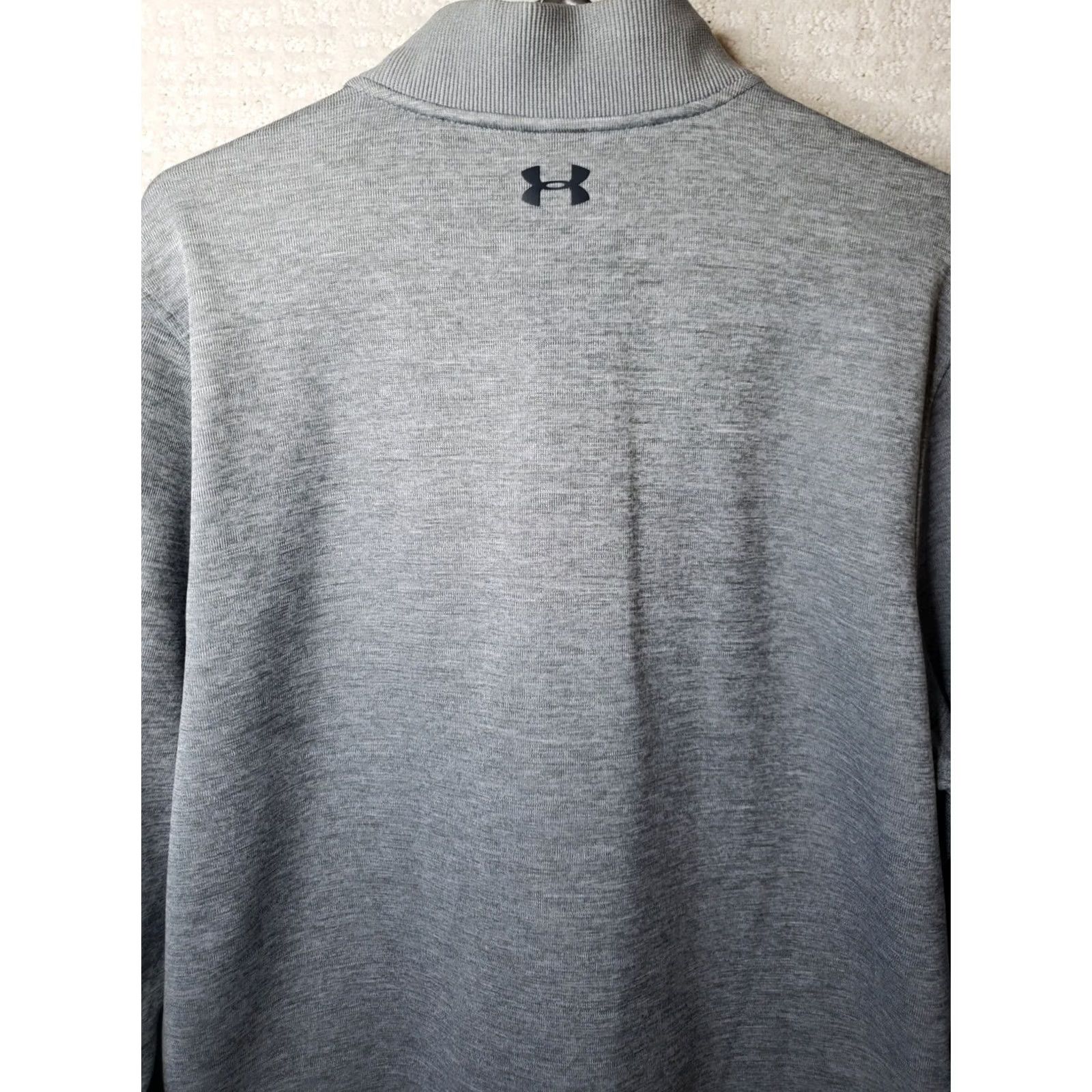 Under Armour Under Armour Heatgear Loose Fit 1/4 Zip Pullover Sweat Shirt Jacket XL Men Gray Size US XL / EU 56 / 4 - 7 Thumbnail