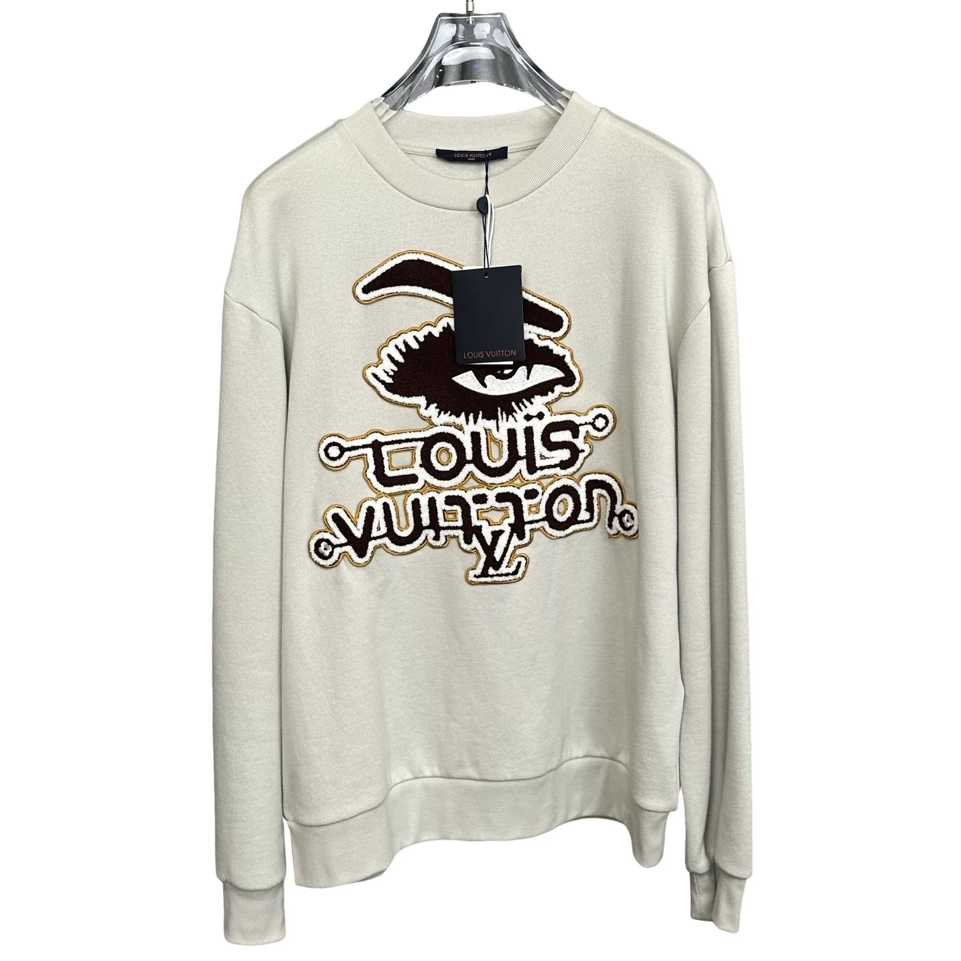 Louis Vuitton Louis Vuitton Eye Embroidery Sweatshirt L Size US L / EU 52-54 / 3 - 1 Thumbnail