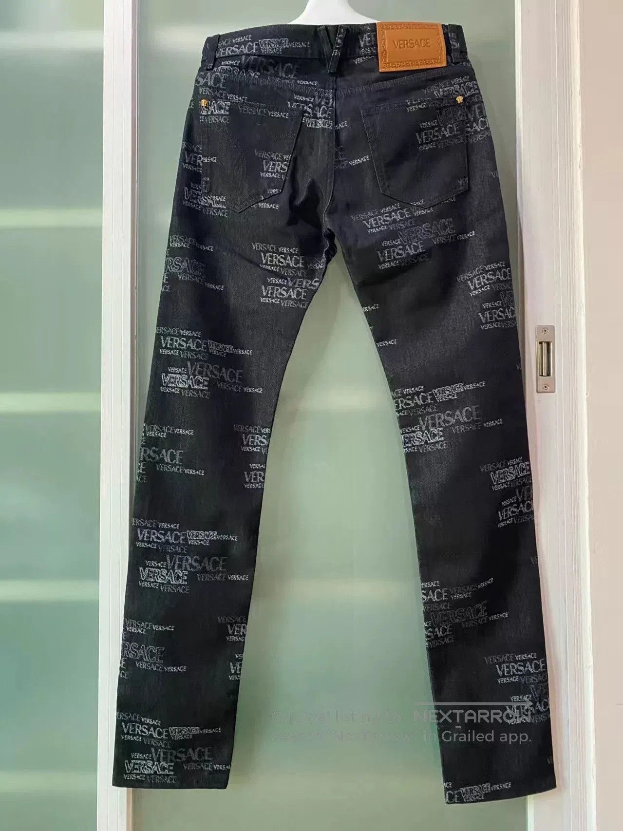 Versace Versace Washed Denim Pants. Size US 31 - 2 Thumbnail