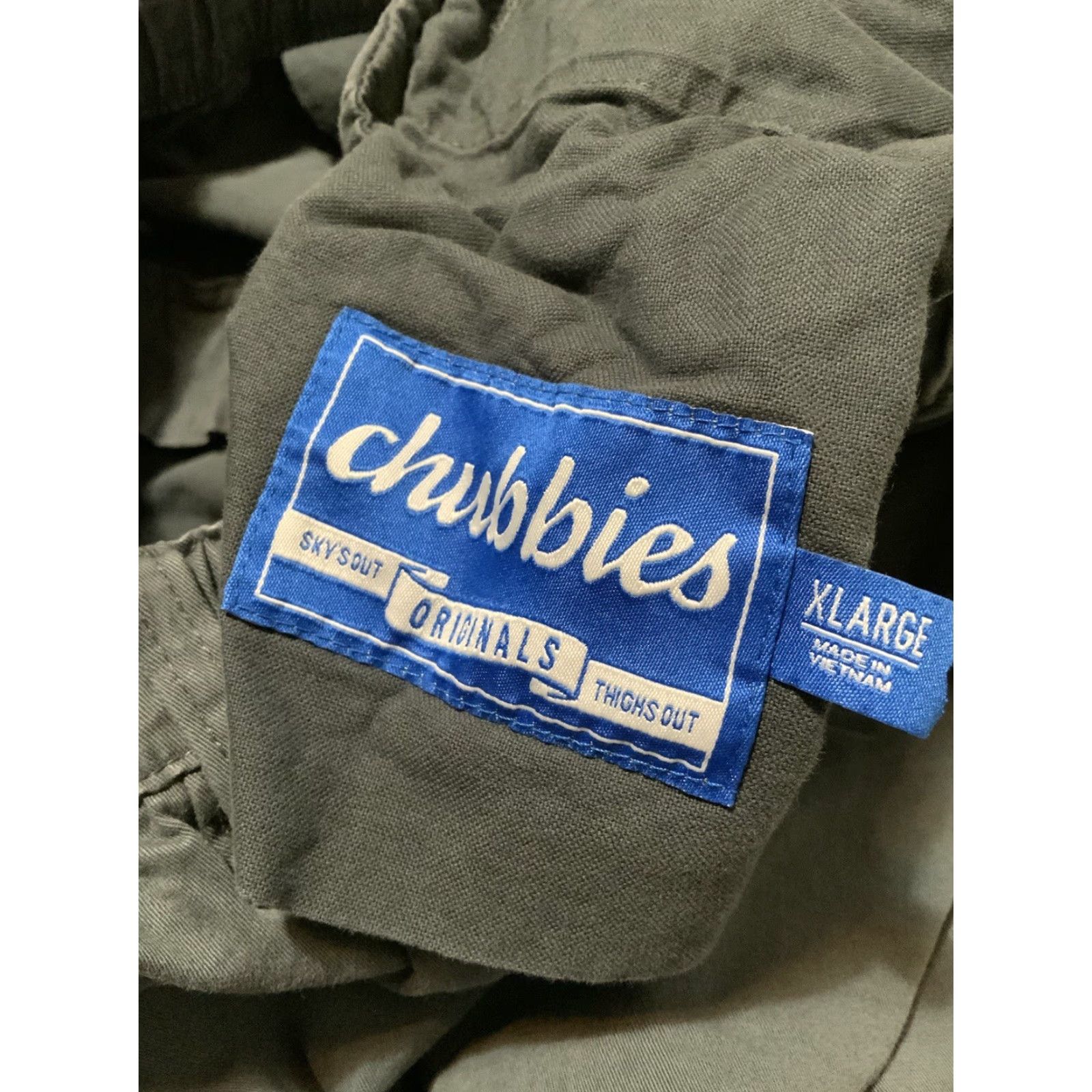 Chubbies Chubbies Short Chino Original 7” Inseam Cotton Stretch Twill Washed Blue Sz. L Mens Shorts Size US 33 - 6 Thumbnail