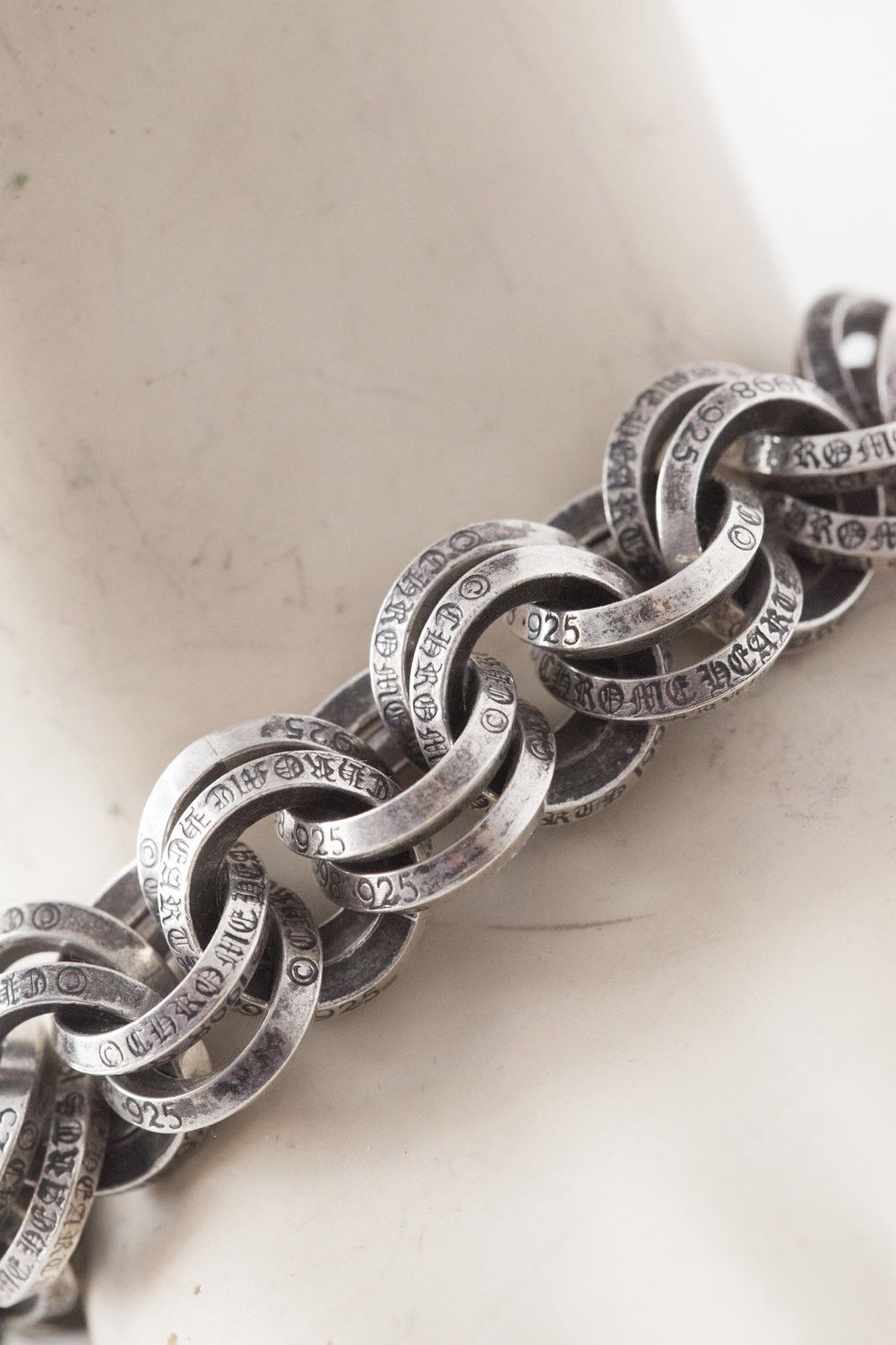 Chrome Hearts Chrome Hearts large Double B ring bracelet Size ONE SIZE - 5 Thumbnail