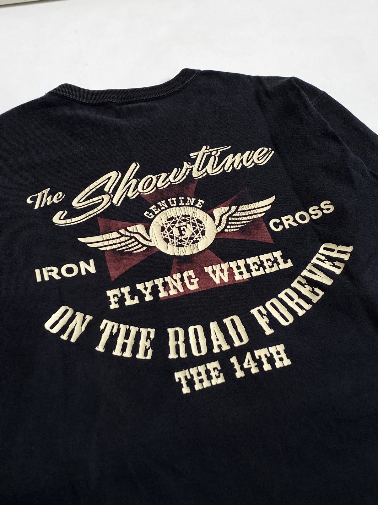 The Flat Head 💥The Flat Head💥Iron Cross Long Sleeve Flame🔥 Size US S / EU 44-46 / 1 - 3 Thumbnail