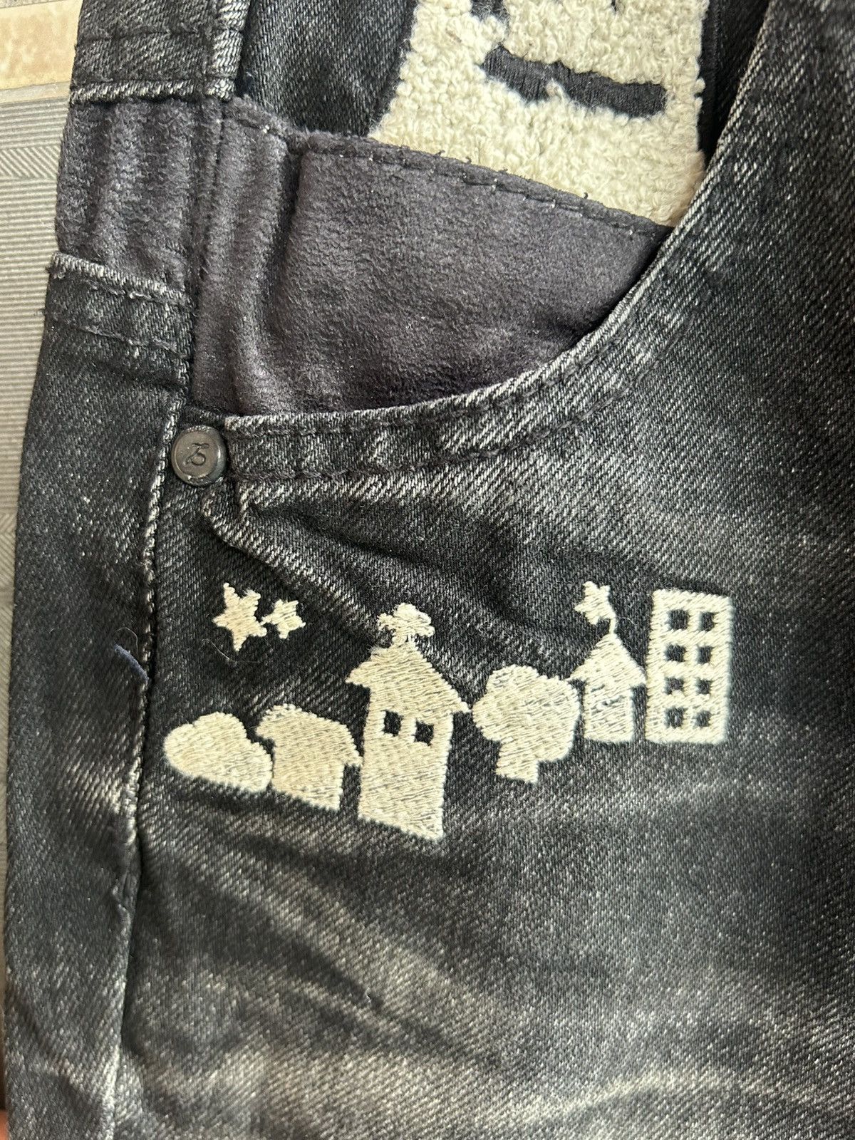 Hysteric Glamour yoshitomo nara x lolita jeans Size US 33 - 5 Thumbnail