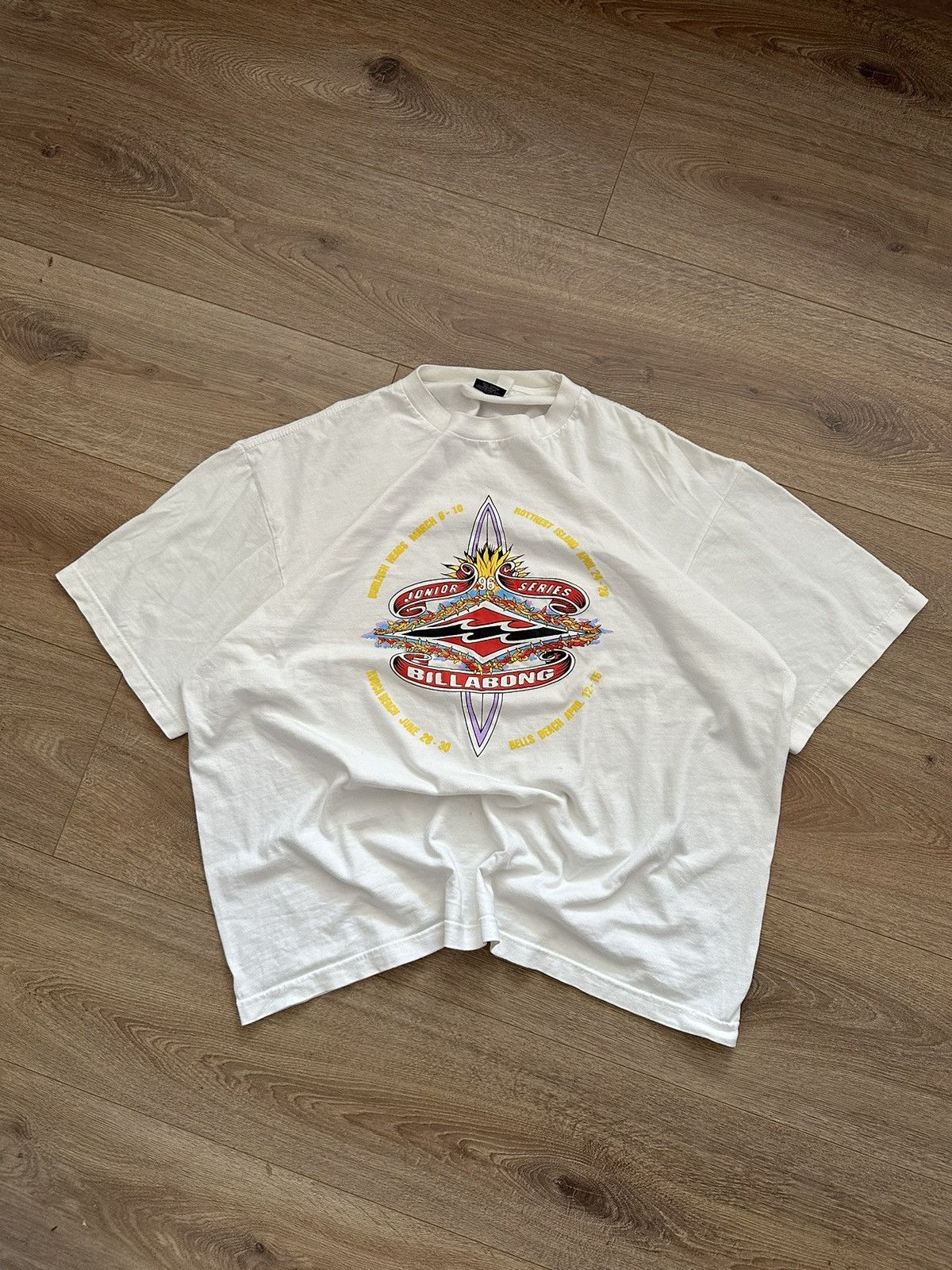 Billabong 🔥VINTAGE BILLABONG SURF STYLE BIG LOGO OVERSIZED T-SHIRT🔥 Size US L / EU 52-54 / 3 - 1 Thumbnail