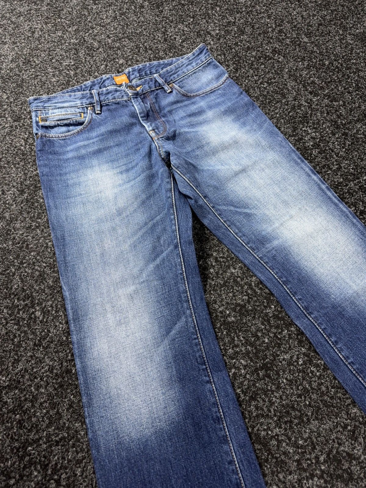 Hugo Boss Luxury Hugo Boss Orange Vintage Y2K Straight Fade Jeans W30 Size US 30 / EU 46 - 5 Thumbnail