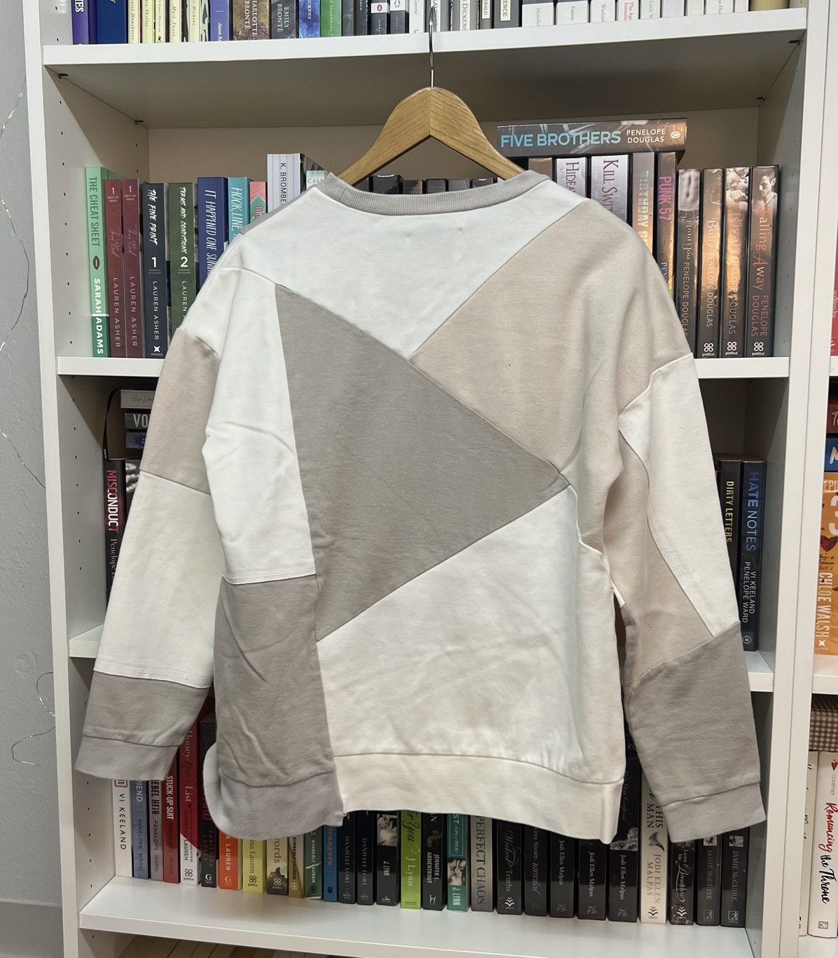 Japanese Brand STUDIOUS Japan Patchwork Sweater Size US M / EU 48-50 / 2 - 6 Thumbnail