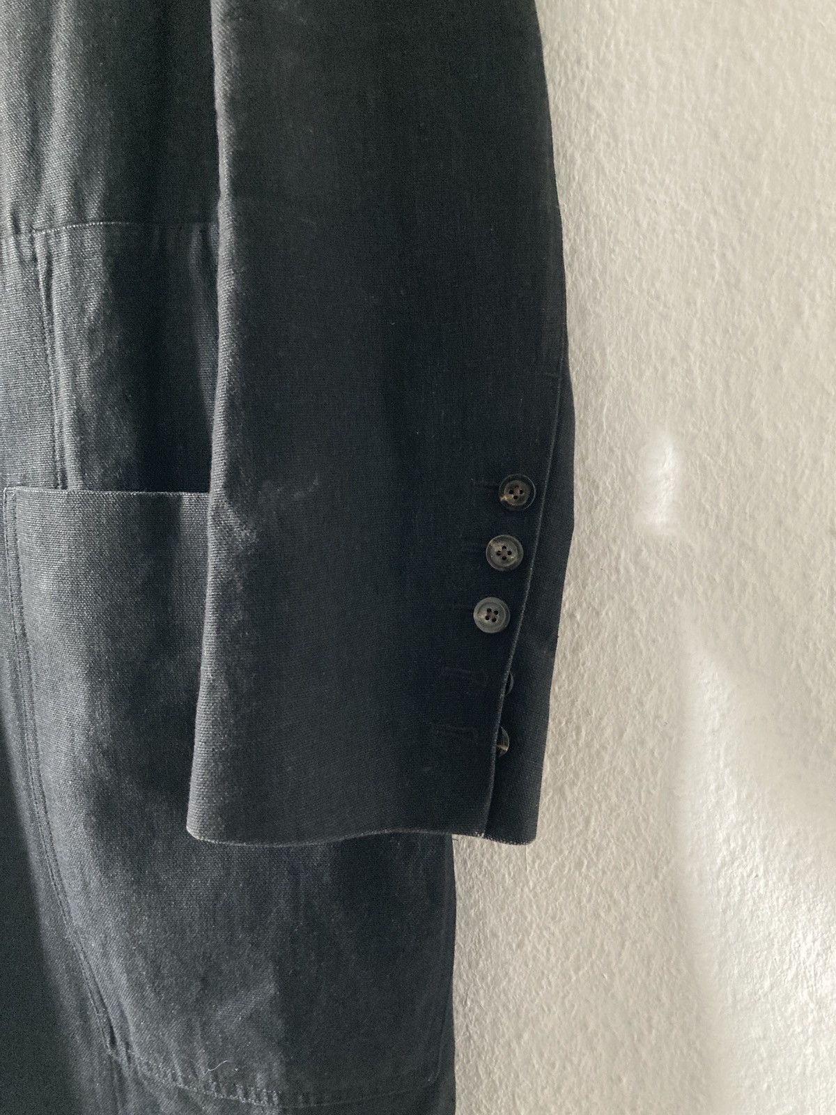 Rick Owens F/W 22 „STROBE“ Hemp & Cotton "Lido" Trench Coat Rick Owens Size US L / EU 52-54 / 3 - 5 Thumbnail