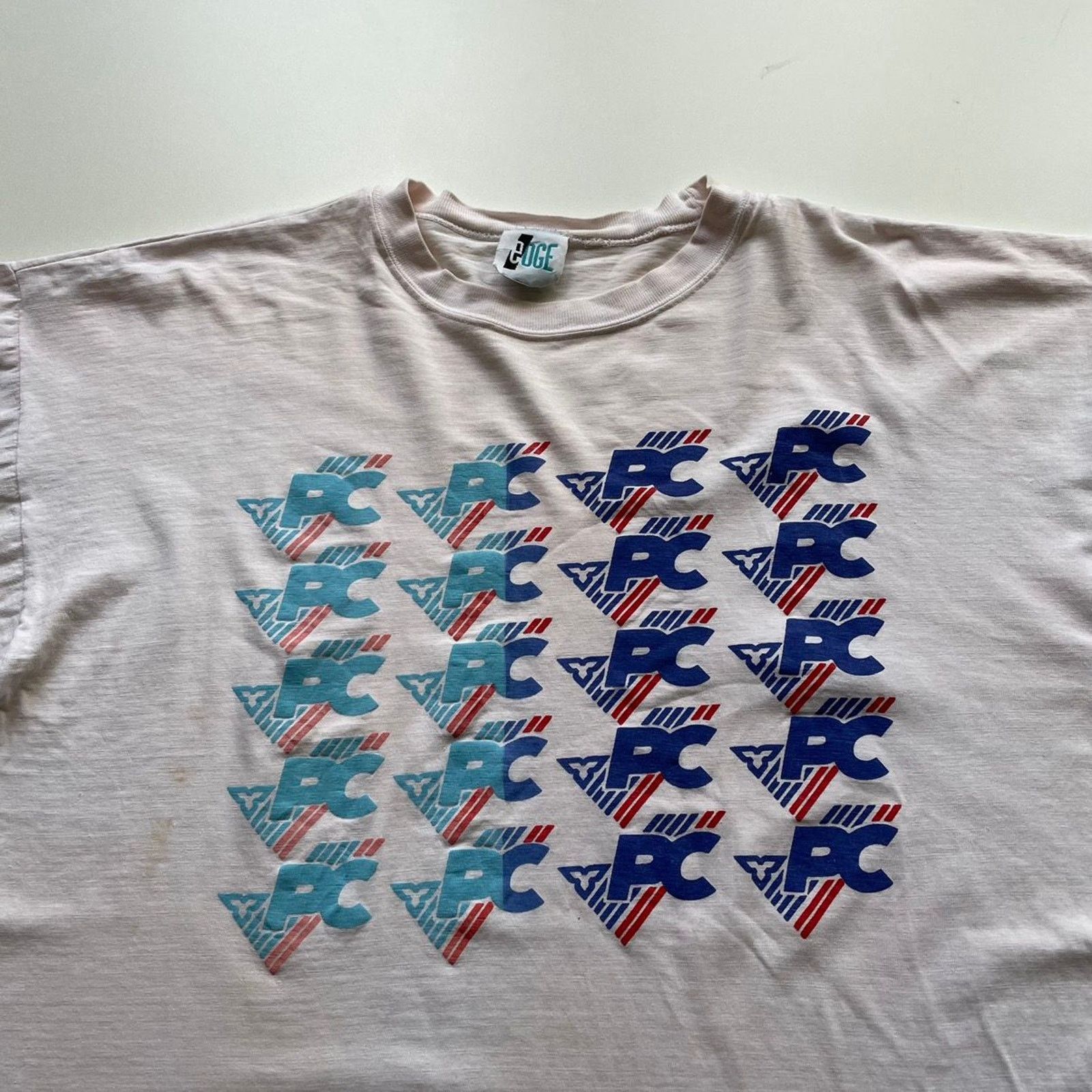 Vintage Vintage 90s PC Party of Ontario Canada Politics T Shirt XL Size US L / EU 52-54 / 3 - 2 Thumbnail