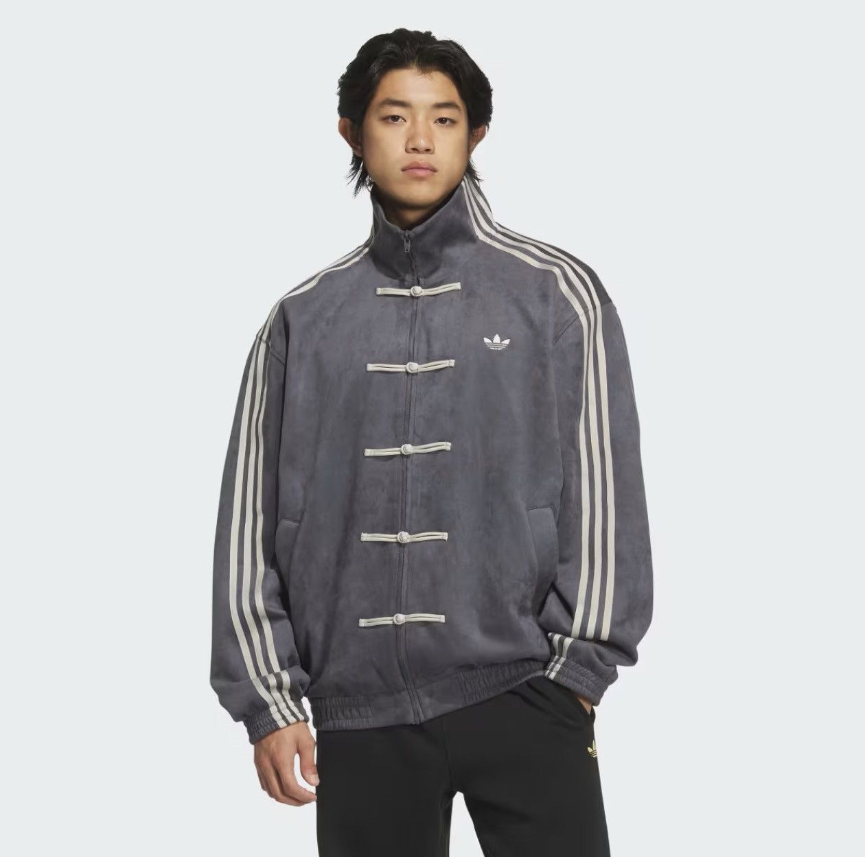 Adidas Adidas CTT Chinese Track Top 3.1 Gender Neutral Grey Size XL Size US XL / EU 56 / 4 - 1 Thumbnail