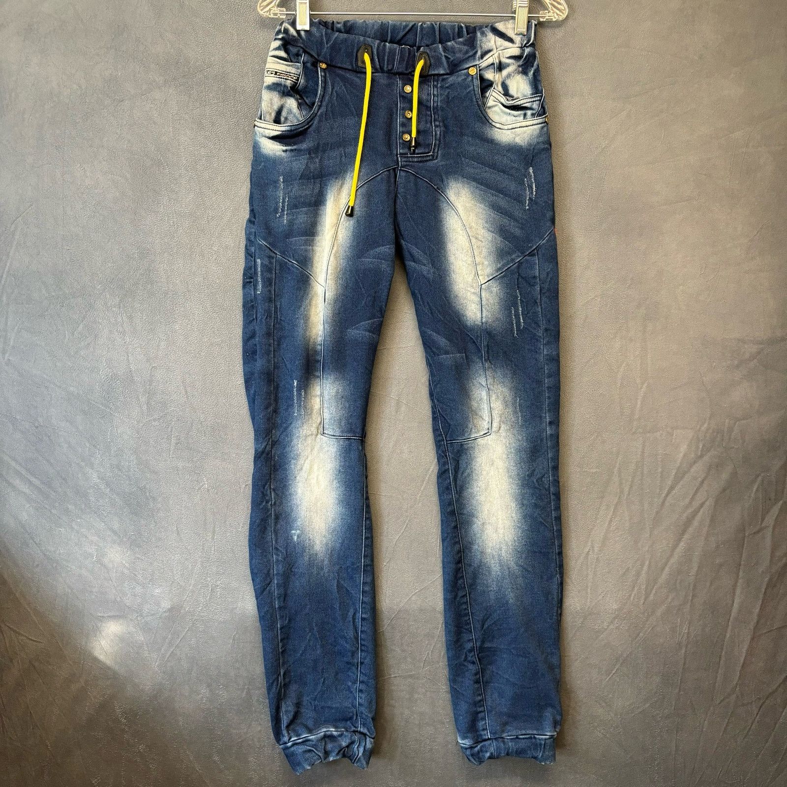 Other Maybach Denim Joggers Streetwear Elastic Waist Men’s Size 28 Size US 28 / EU 44 - 1 Thumbnail
