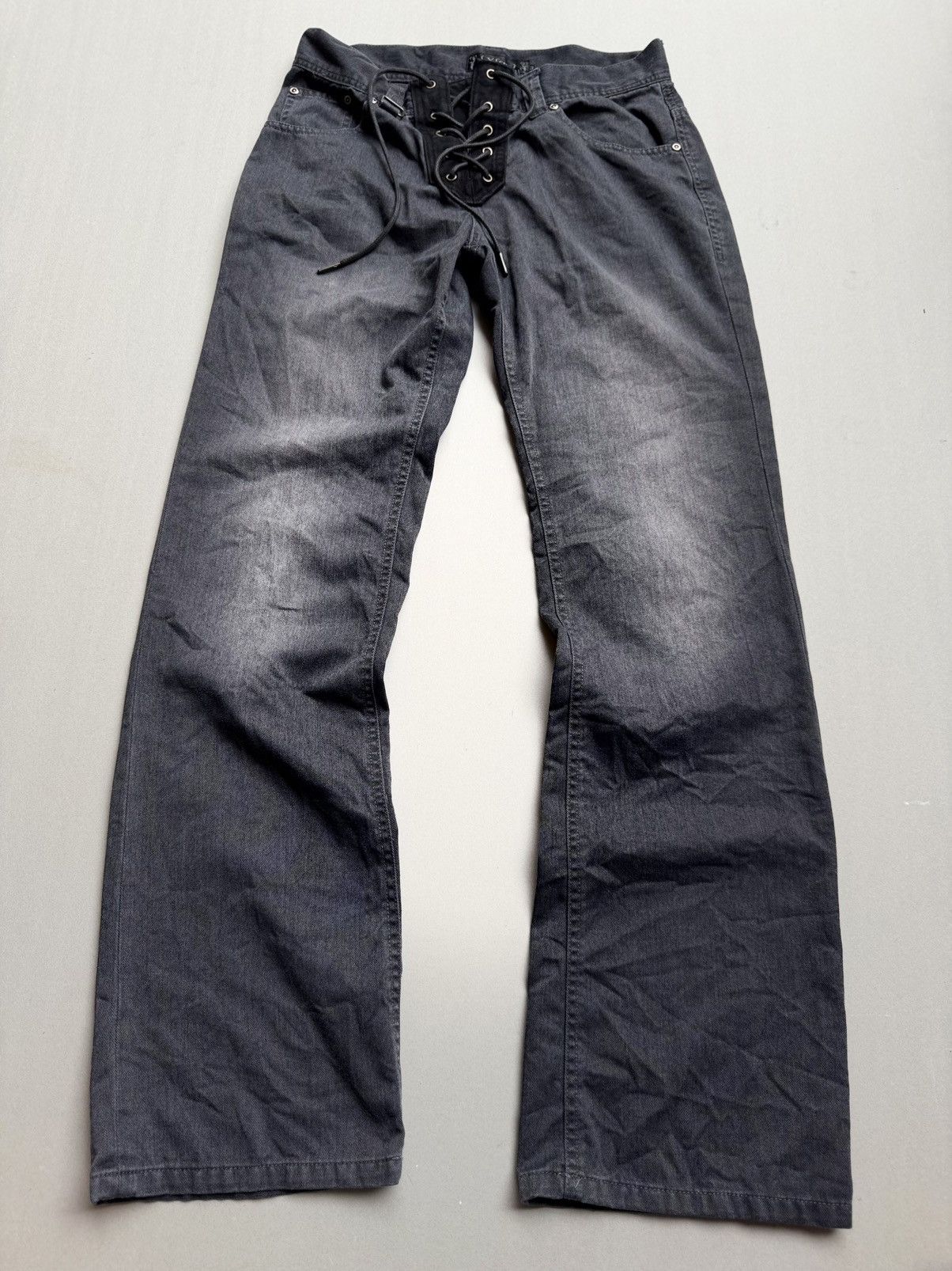 Japanese Brand Xfrm lace up pants Size US 28 / EU 44 - 1 Thumbnail