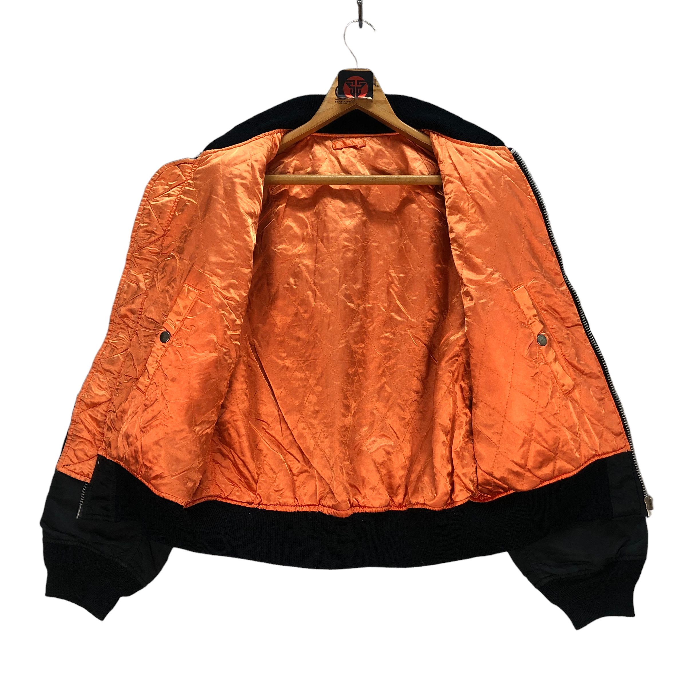 Japanese Brand ONE QUARTER FOR MEN BOMBER JACKET #7334-130 Size US M / EU 48-50 / 2 - 10 Thumbnail